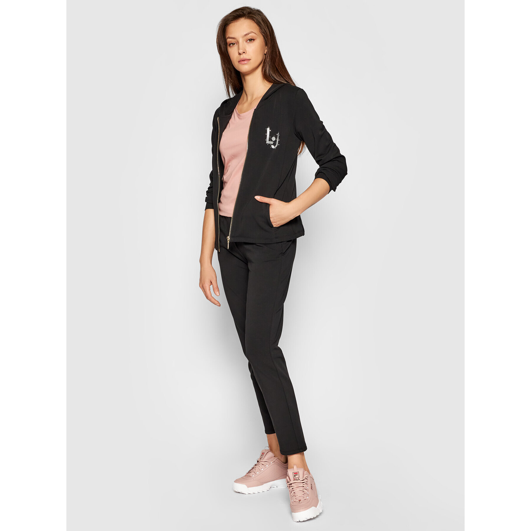 Liu Jo Анцуг TA1222 F0090 Черен Regular Fit - Pepit.bg