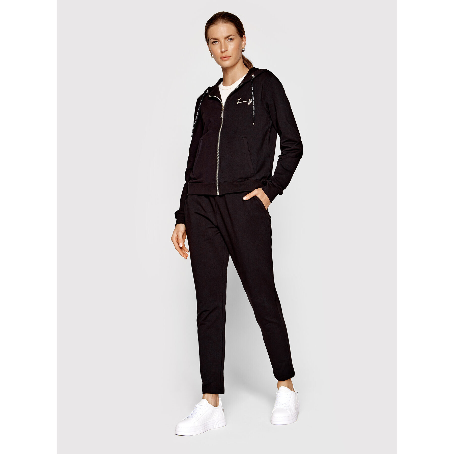 Liu Jo Анцуг TF2200 F0090 Черен Regular Fit - Pepit.bg