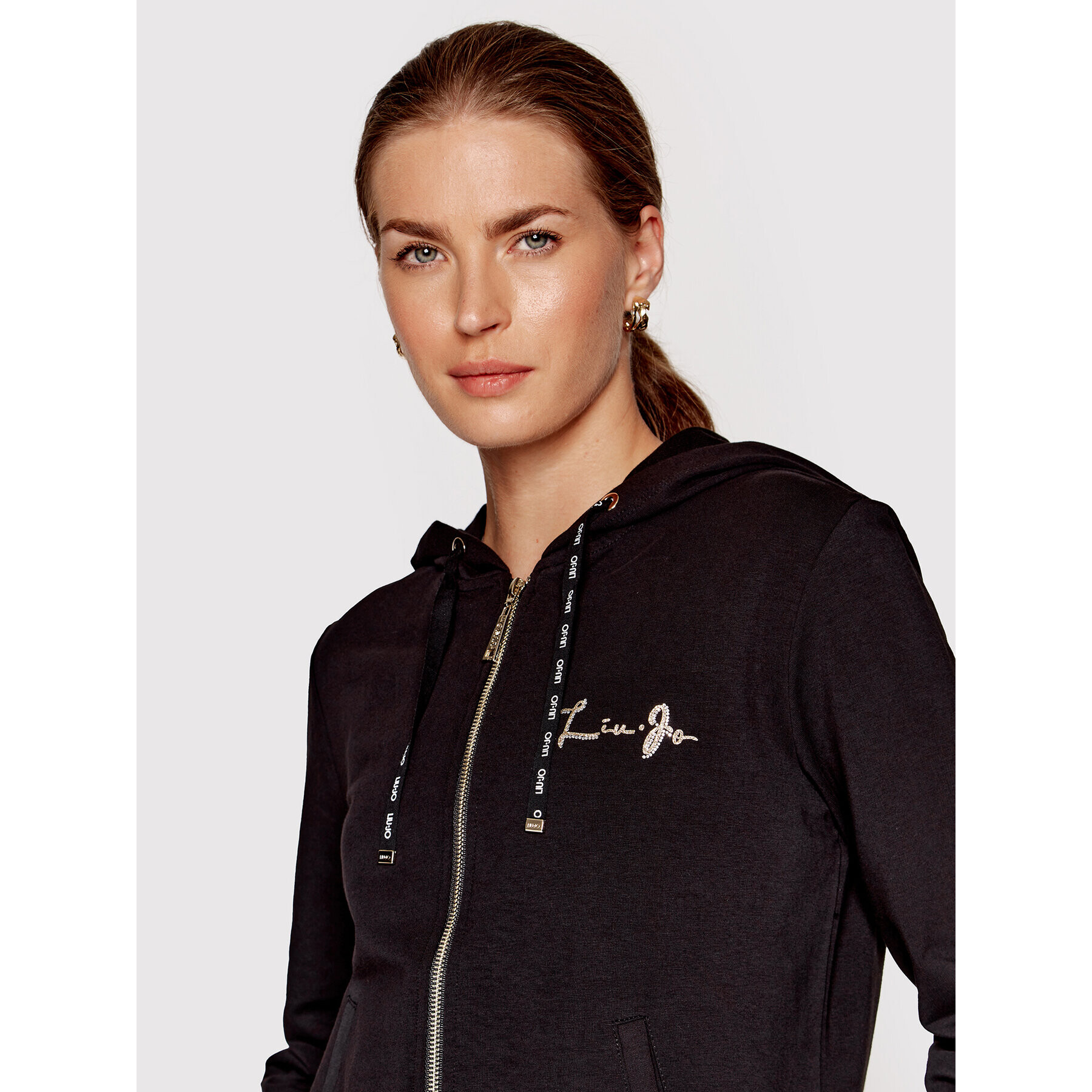 Liu Jo Анцуг TF2200 F0090 Черен Regular Fit - Pepit.bg