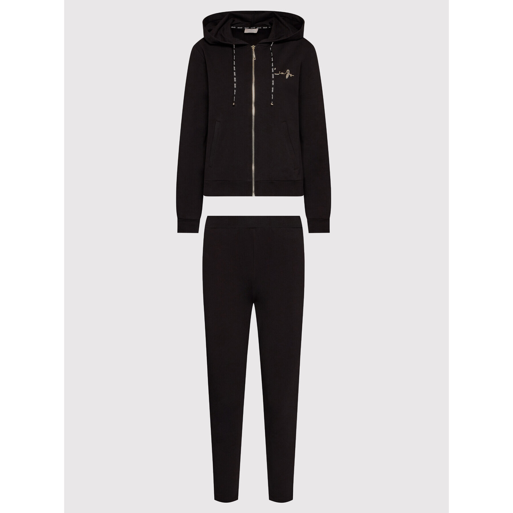 Liu Jo Анцуг TF2200 F0090 Черен Regular Fit - Pepit.bg