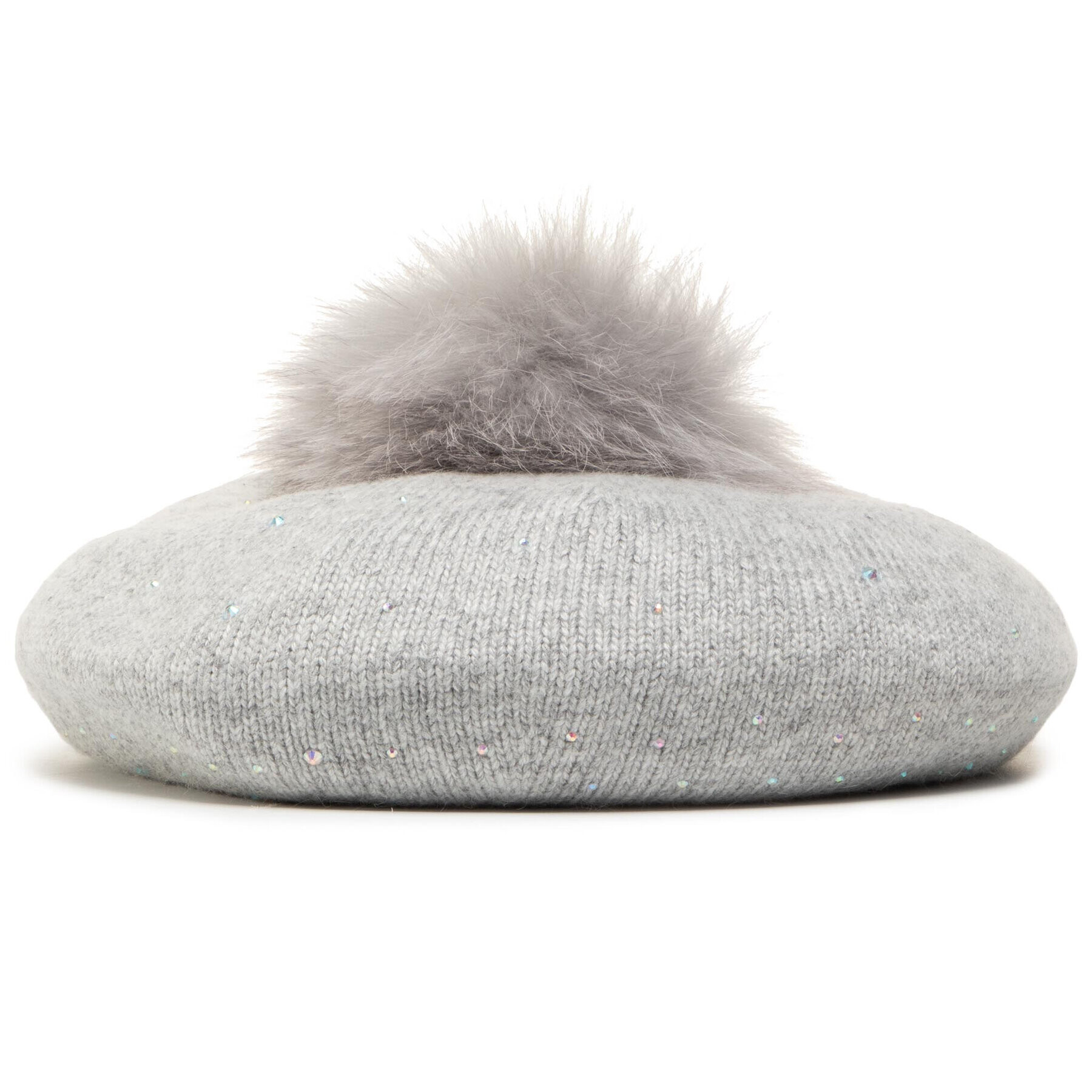 Liu Jo Барета Basco Con Pompon E 2F0038 M0300 Сив - Pepit.bg