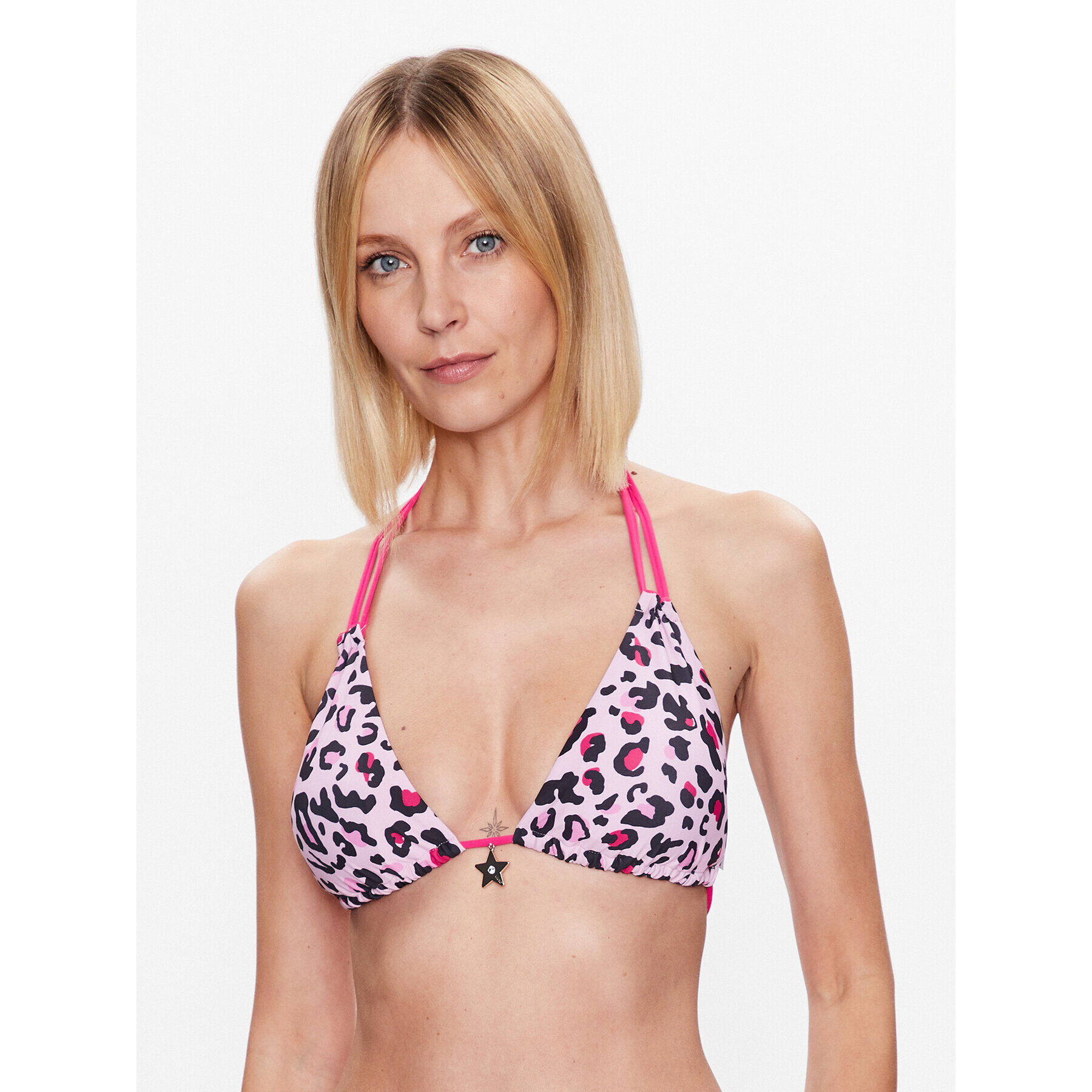 Liu Jo Beachwear Горнище на бански VA3063 J6448 Розов - Pepit.bg