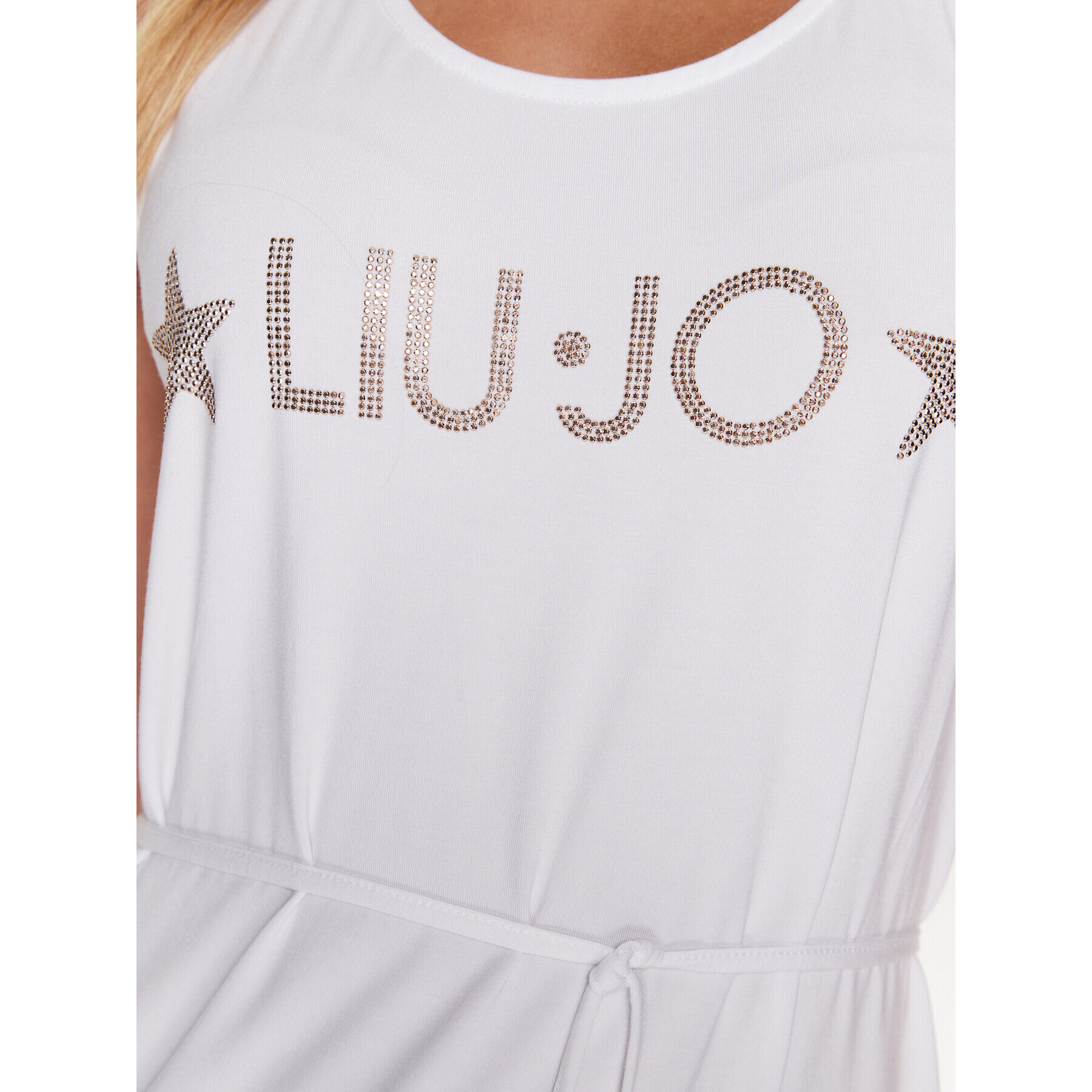 Liu Jo Beachwear Лятна рокля VA3026 J5360 Бял Regular Fit - Pepit.bg