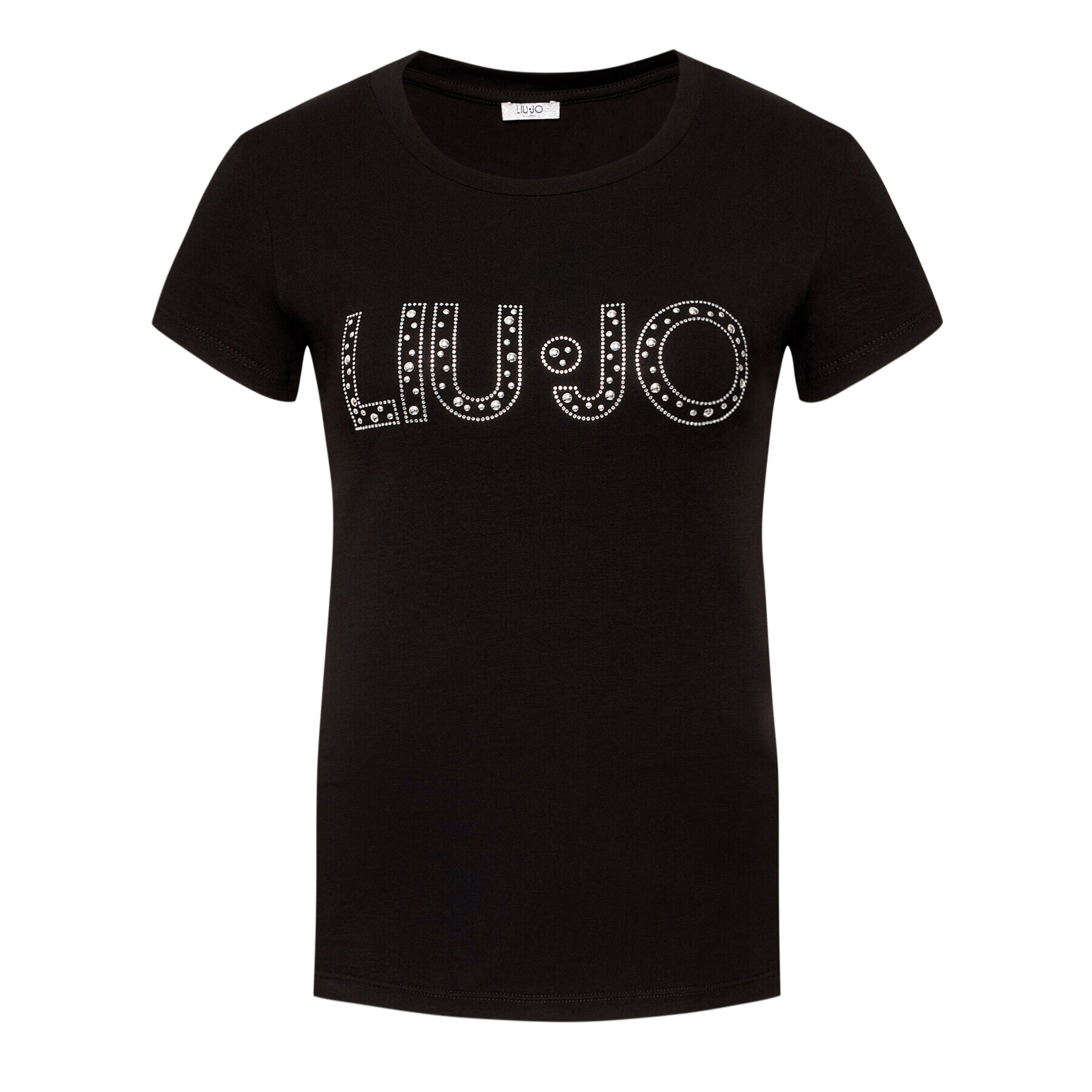 Liu Jo Beachwear Тишърт VA1100 J5003 Черен Regular Fit - Pepit.bg