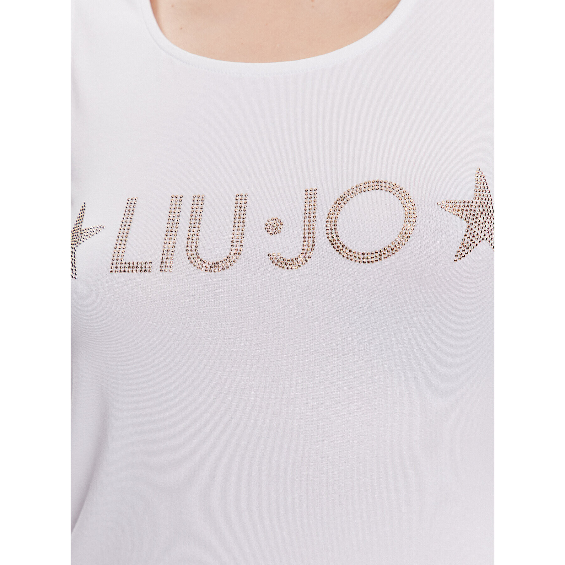 Liu Jo Beachwear топ VA3100 J5360 Бял Regular Fit - Pepit.bg