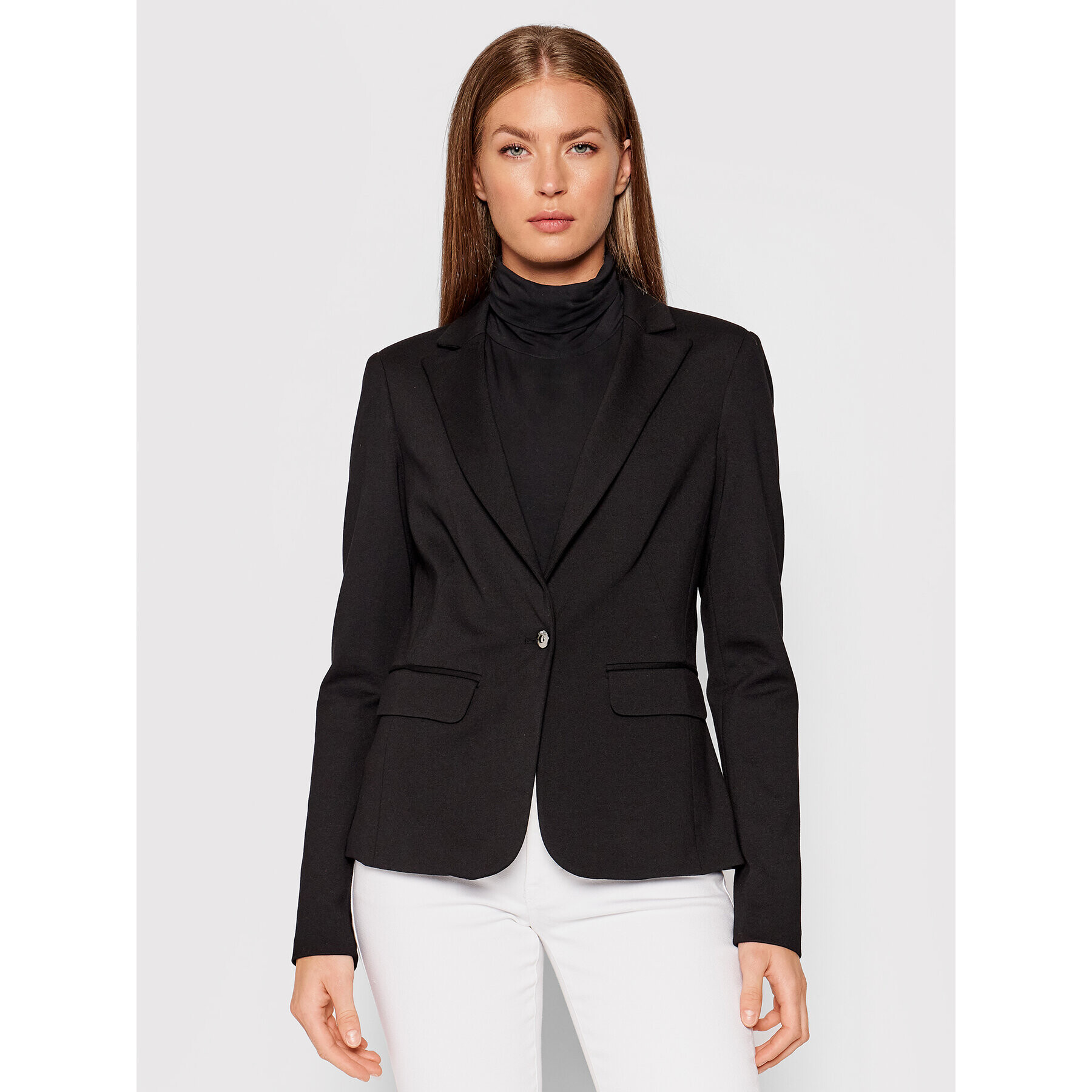 Liu Jo Сако WF1236 J1655 Черен Regular Fit - Pepit.bg
