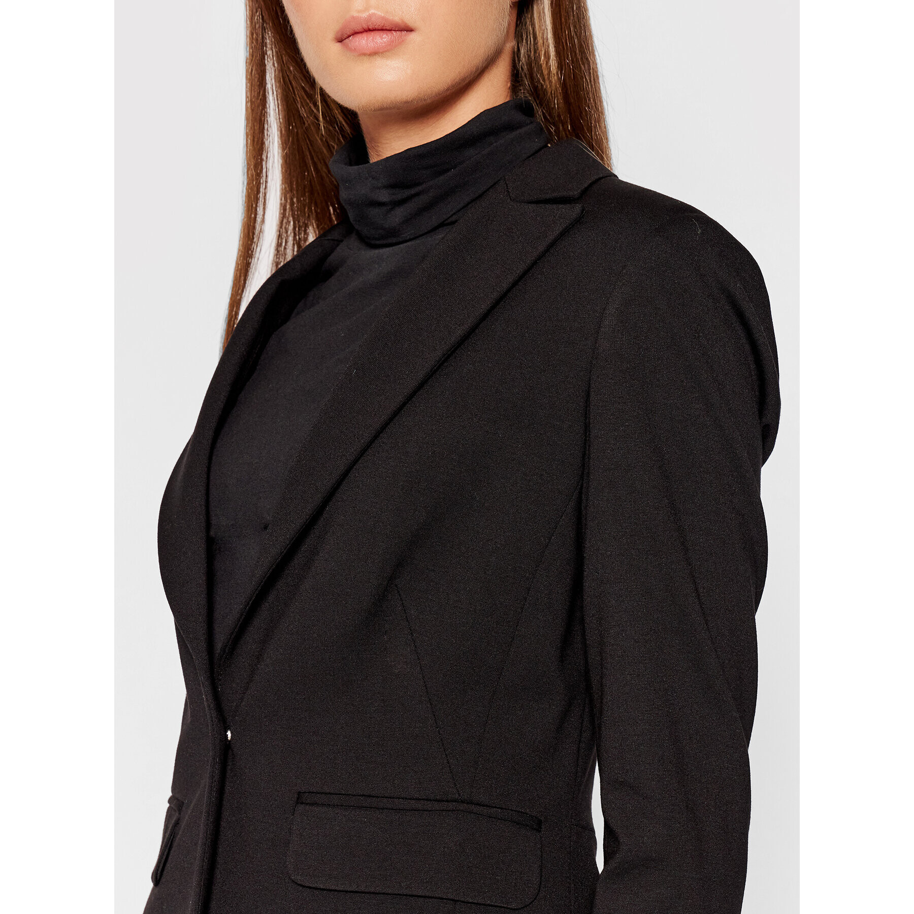 Liu Jo Сако WF1236 J1655 Черен Regular Fit - Pepit.bg