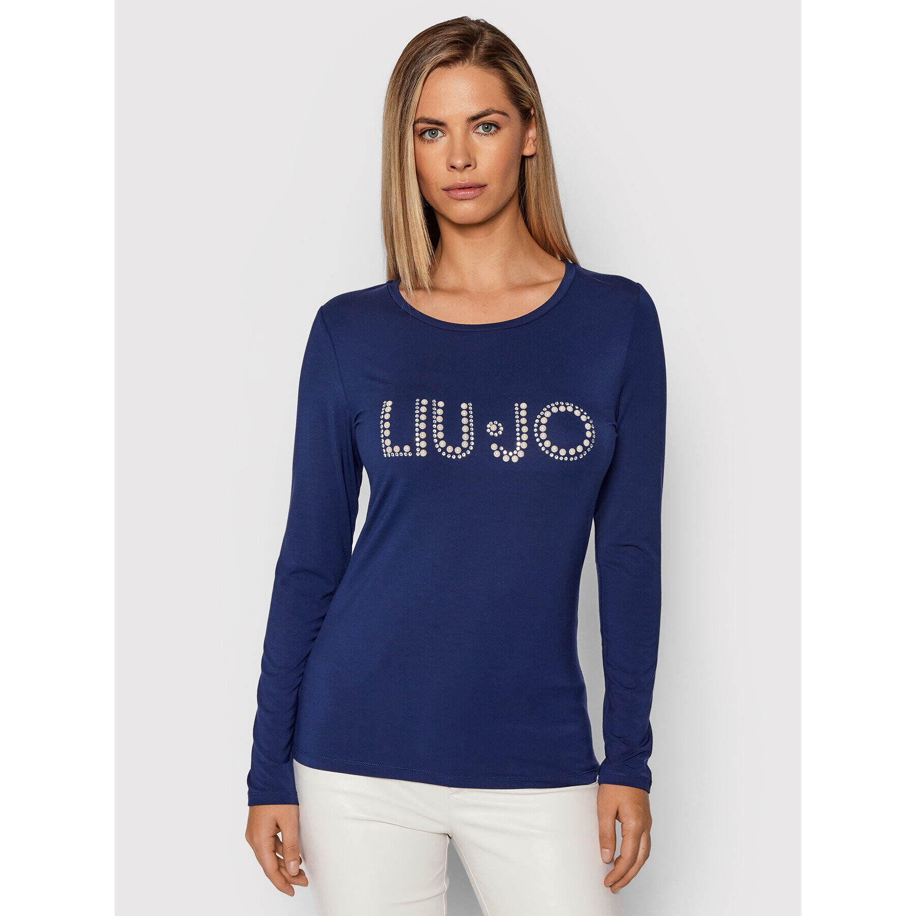 Liu Jo Блуза 5F1039 J7905 Тъмносин Regular Fit - Pepit.bg