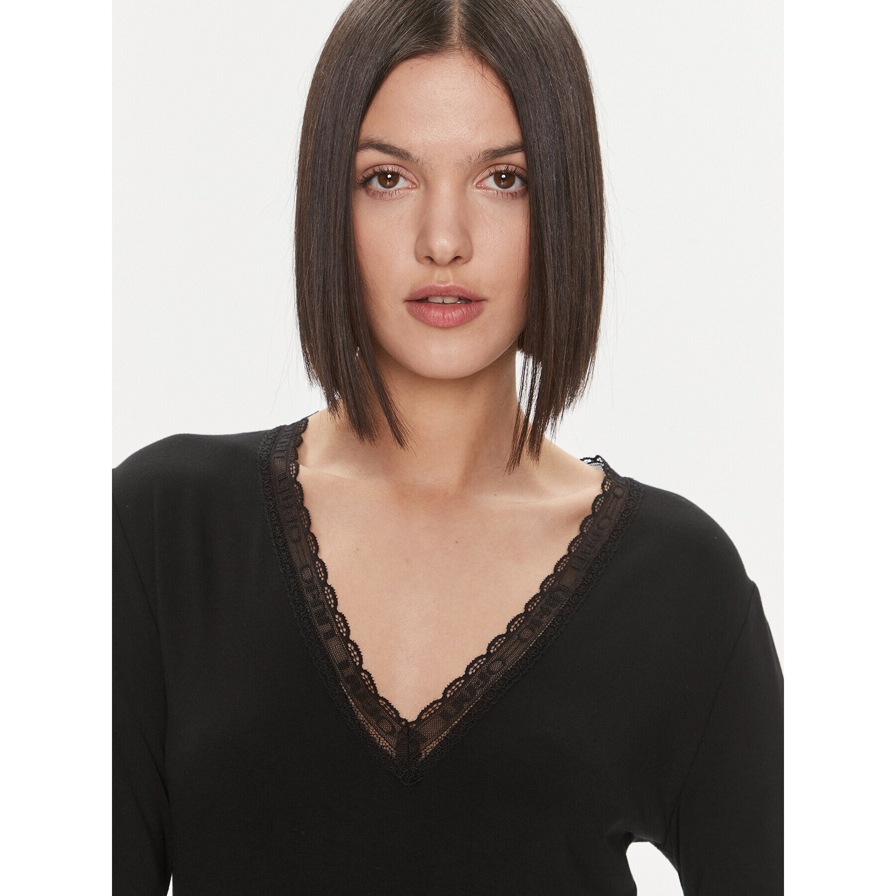 Liu Jo Блуза 5F3129 J5360 Черен Regular Fit - Pepit.bg