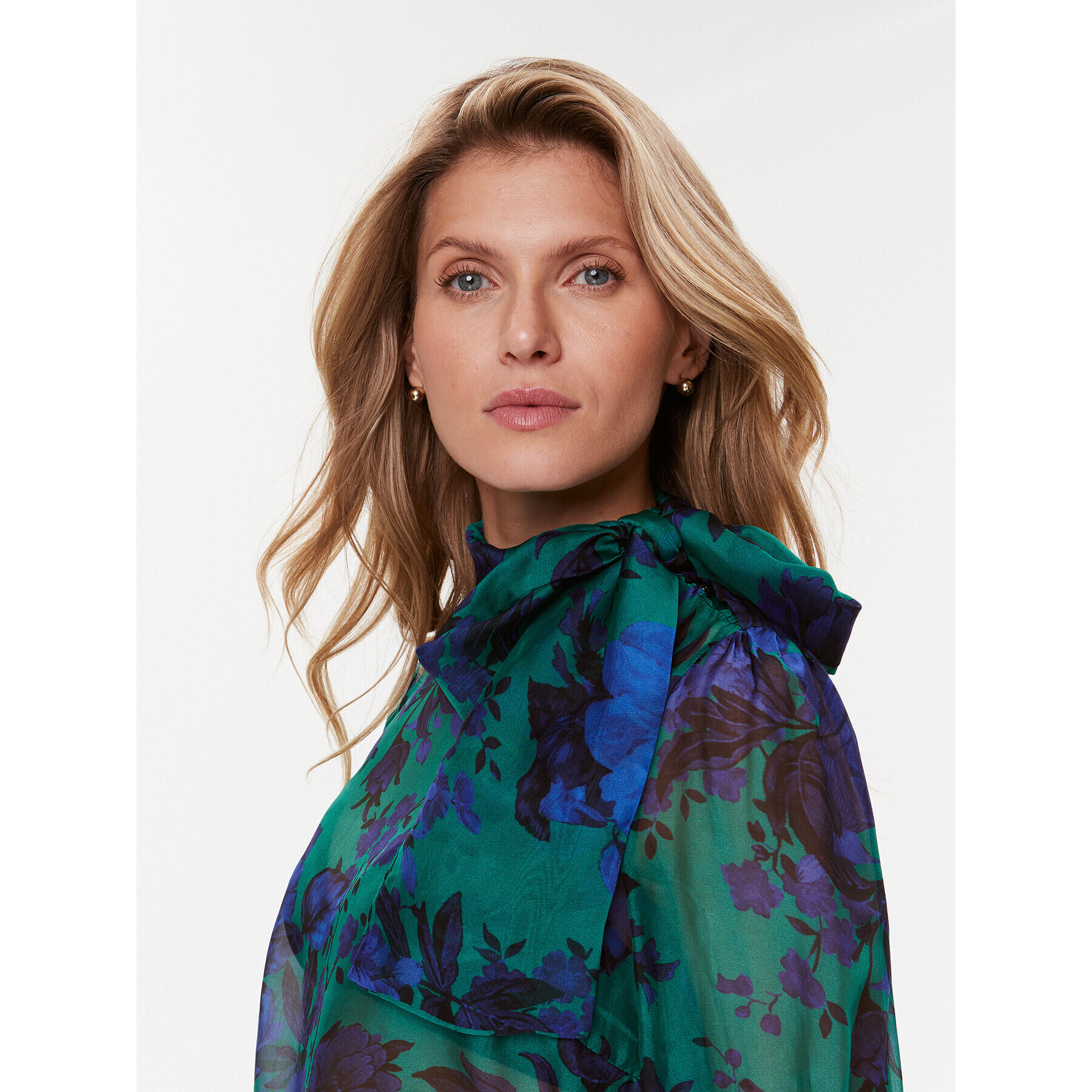 Liu Jo Блуза CF3331 T3079 Зелен Regular Fit - Pepit.bg