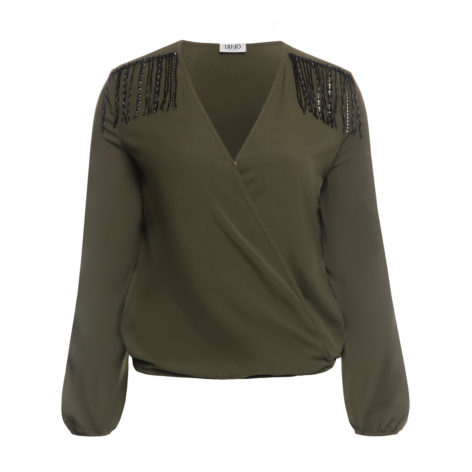 Liu Jo Блуза Passion WA0241 T9121 Зелен Regular Fit - Pepit.bg