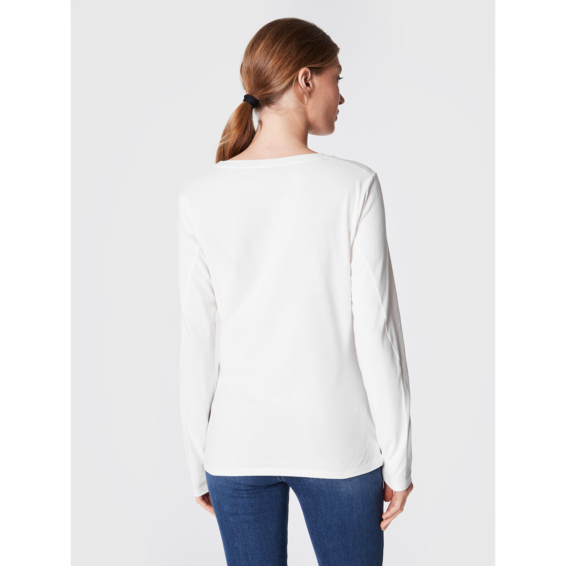 Liu Jo Sport Блуза TF2241 J0088 Бял Regular Fit - Pepit.bg