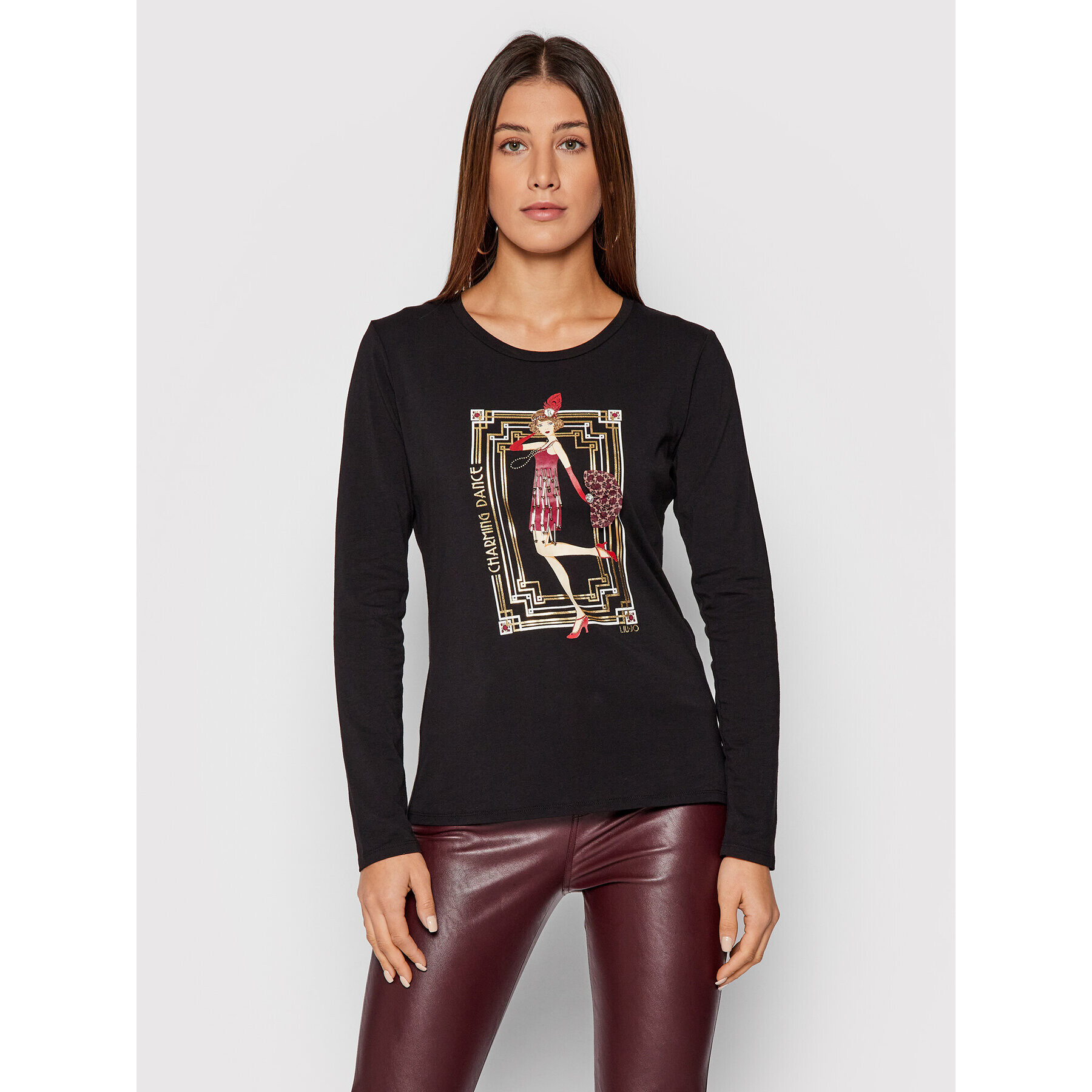 Liu Jo Блуза WF1189 J5003 Черен Regular Fit - Pepit.bg