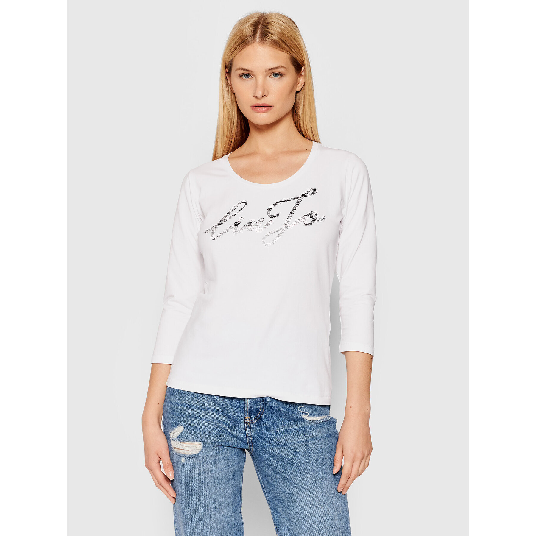 Liu Jo Блуза WF1401 J0088 Бял Regular Fit - Pepit.bg