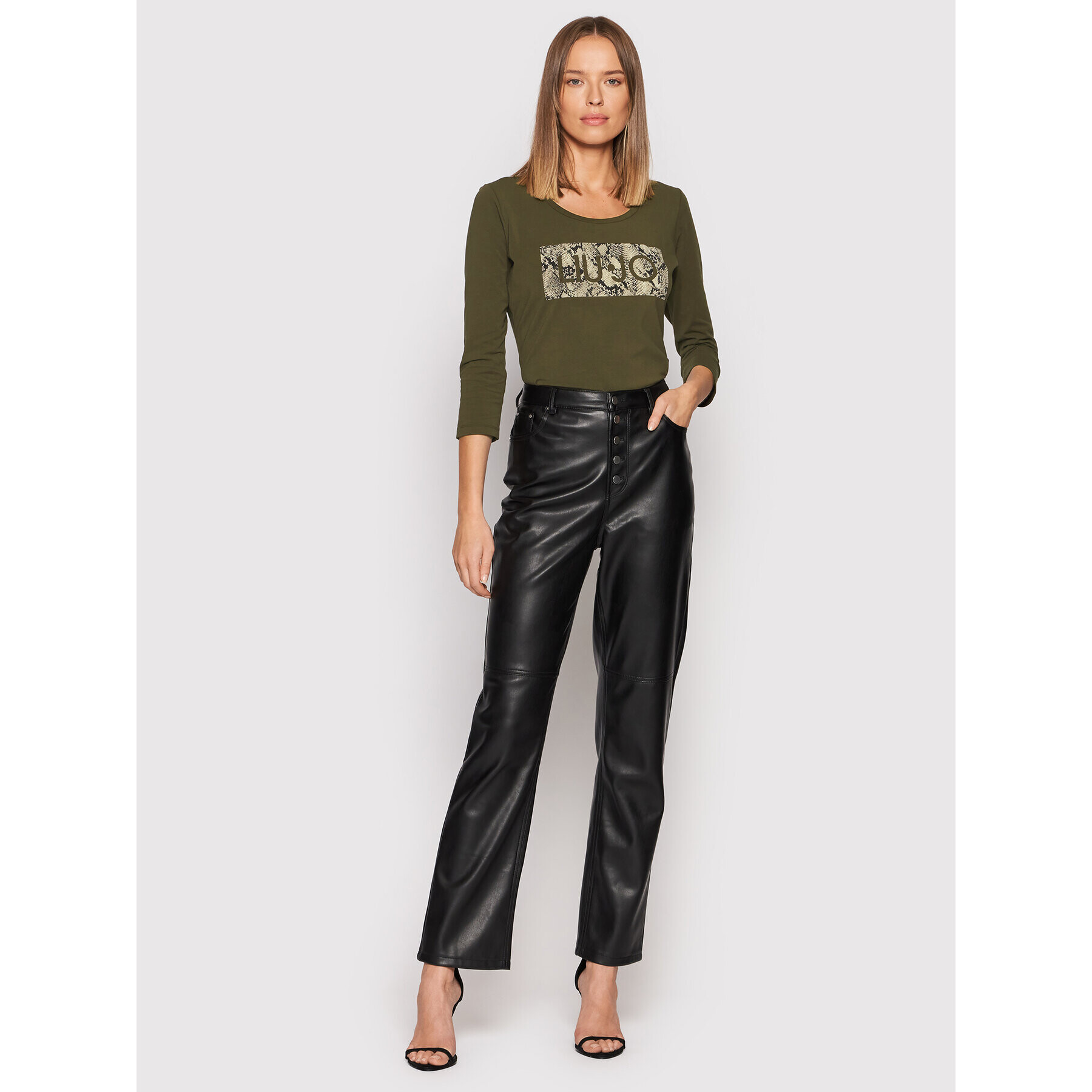 Liu Jo Блуза WF1401 J0088 Зелен Regular Fit - Pepit.bg