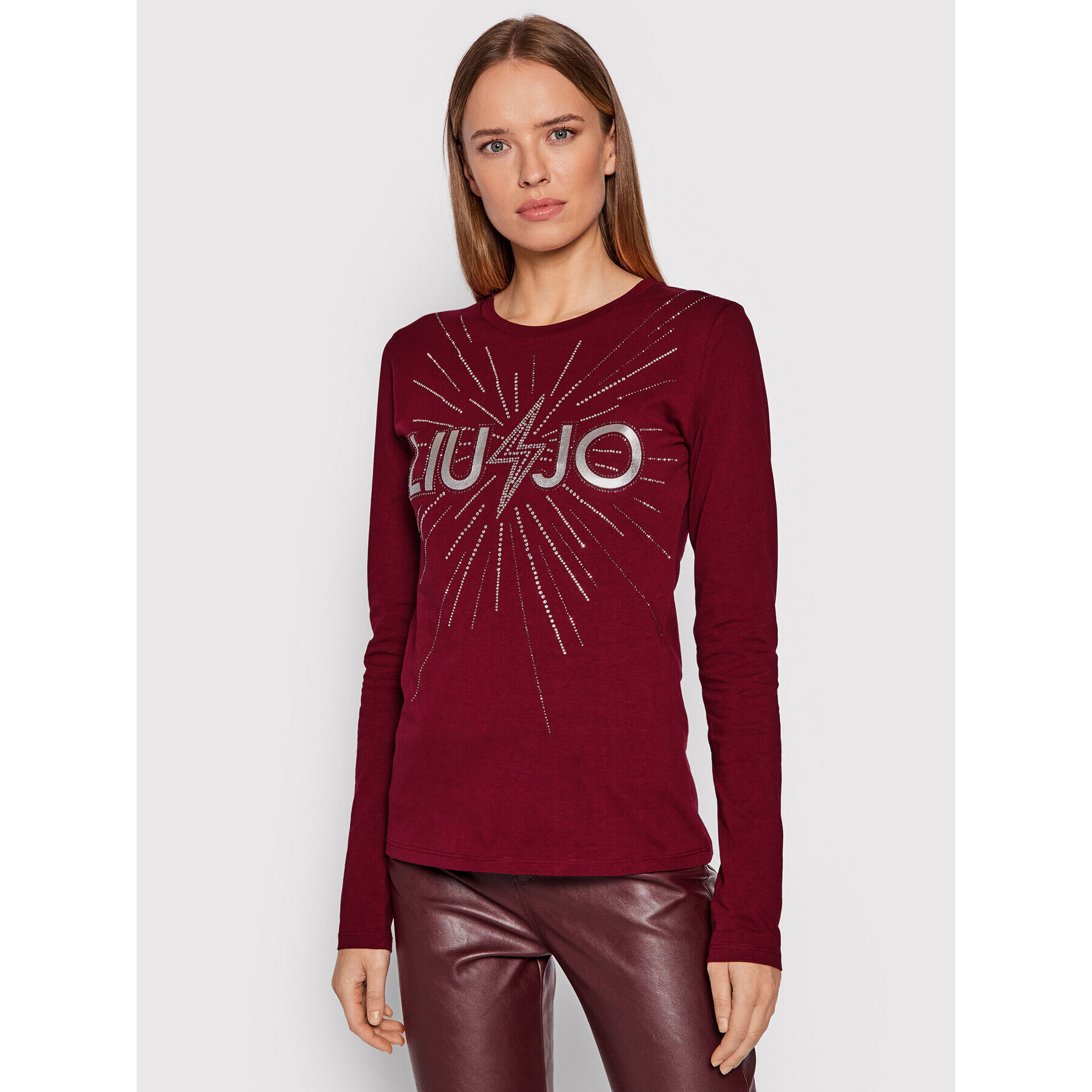 Liu Jo Блуза WF1566 J6287 Бордо Regular Fit - Pepit.bg