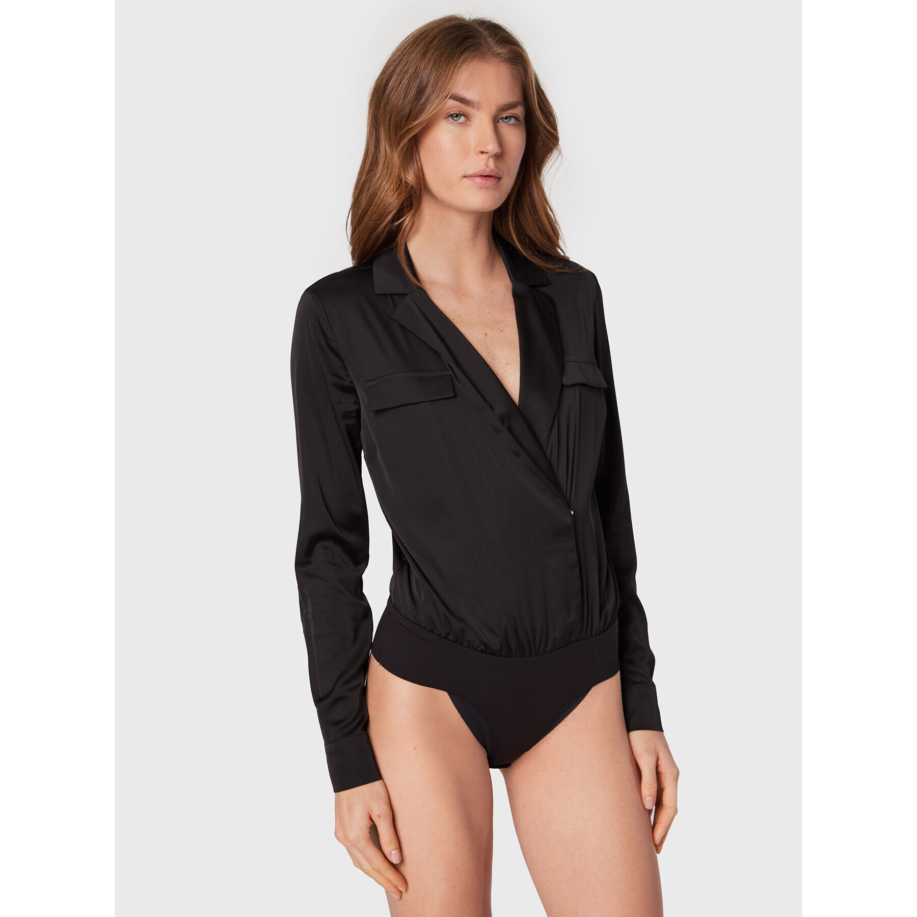 Liu Jo Боди WF2209 T4641 Черен Regular Fit - Pepit.bg