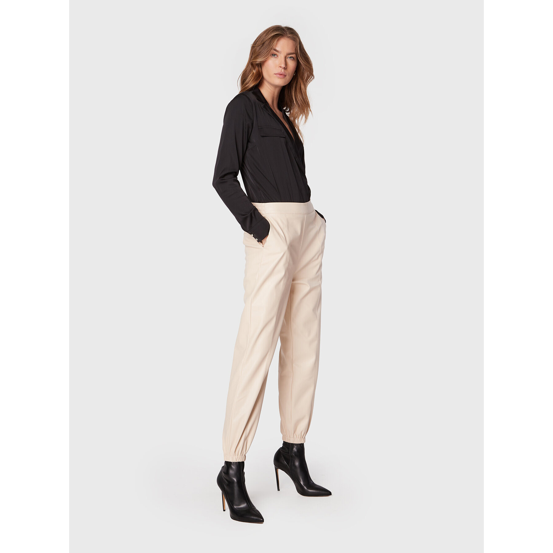 Liu Jo Боди WF2209 T4641 Черен Regular Fit - Pepit.bg