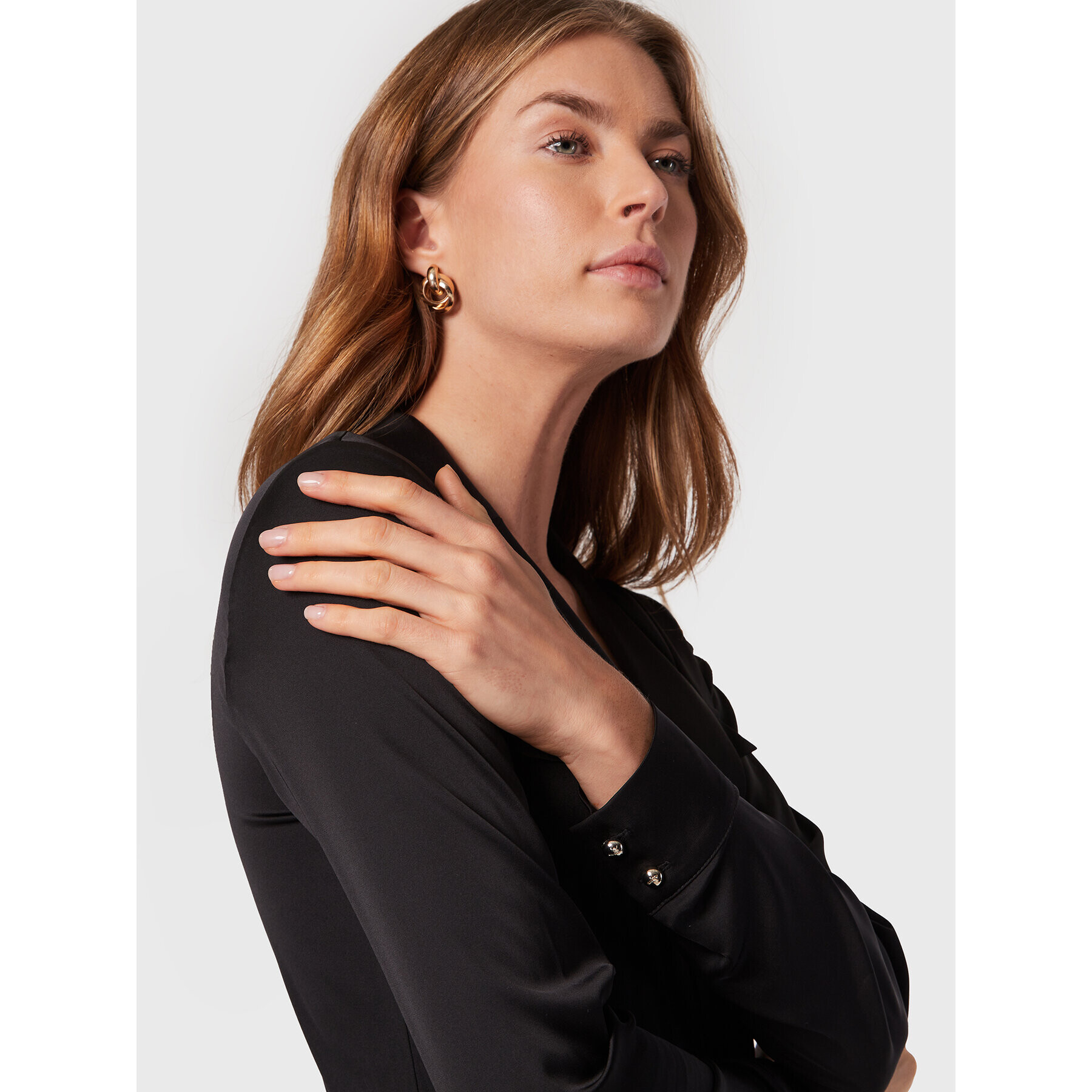 Liu Jo Боди WF2209 T4641 Черен Regular Fit - Pepit.bg