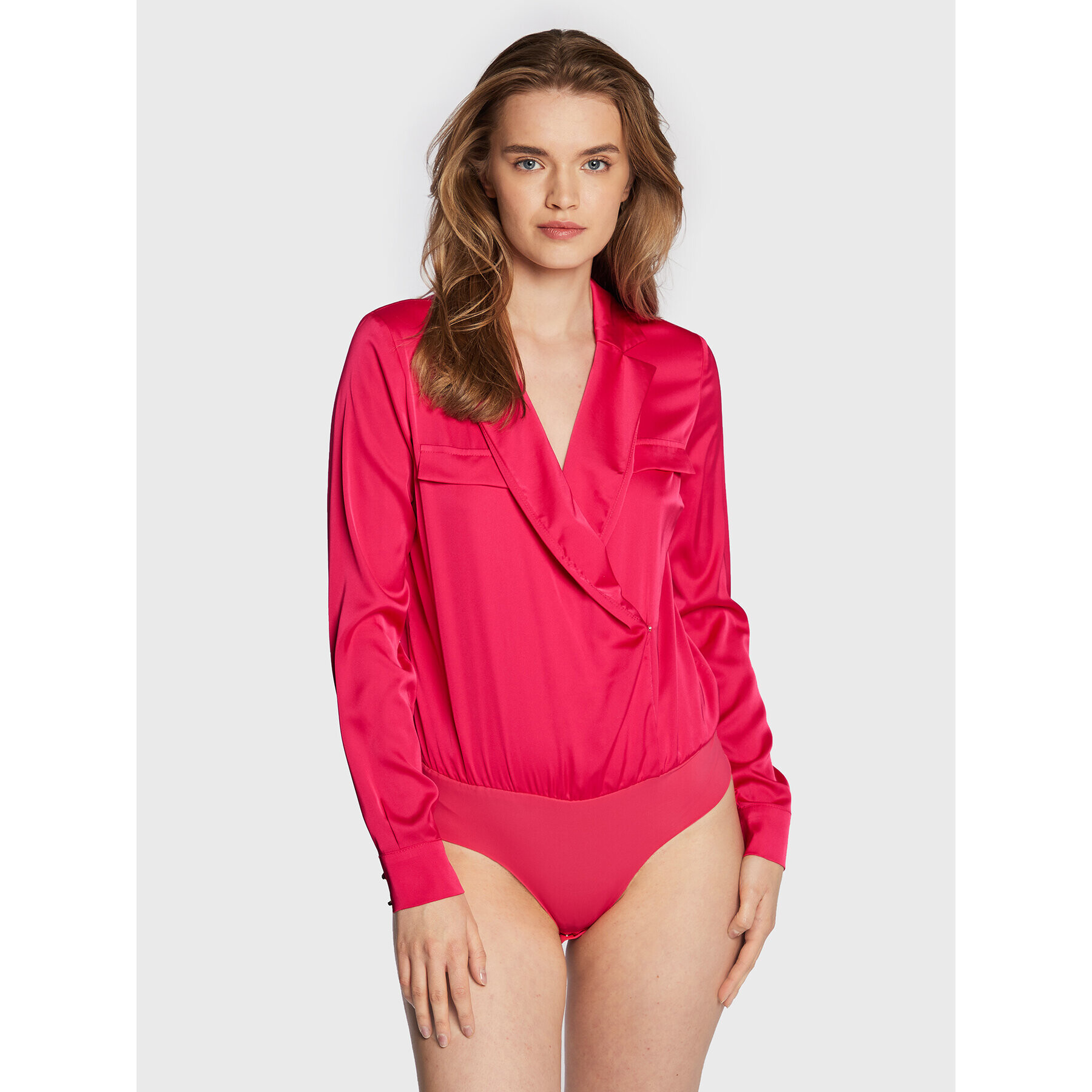 Liu Jo Боди WF2209 T4641 Розов Regular Fit - Pepit.bg