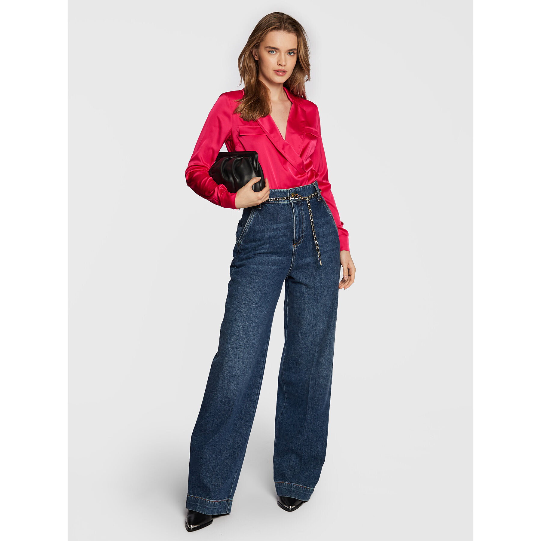 Liu Jo Боди WF2209 T4641 Розов Regular Fit - Pepit.bg