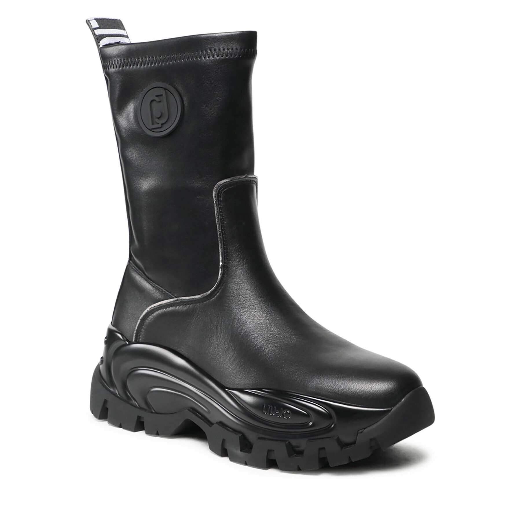 Liu Jo Боти Mid Sneaker BF1113 PX182 Черен - Pepit.bg