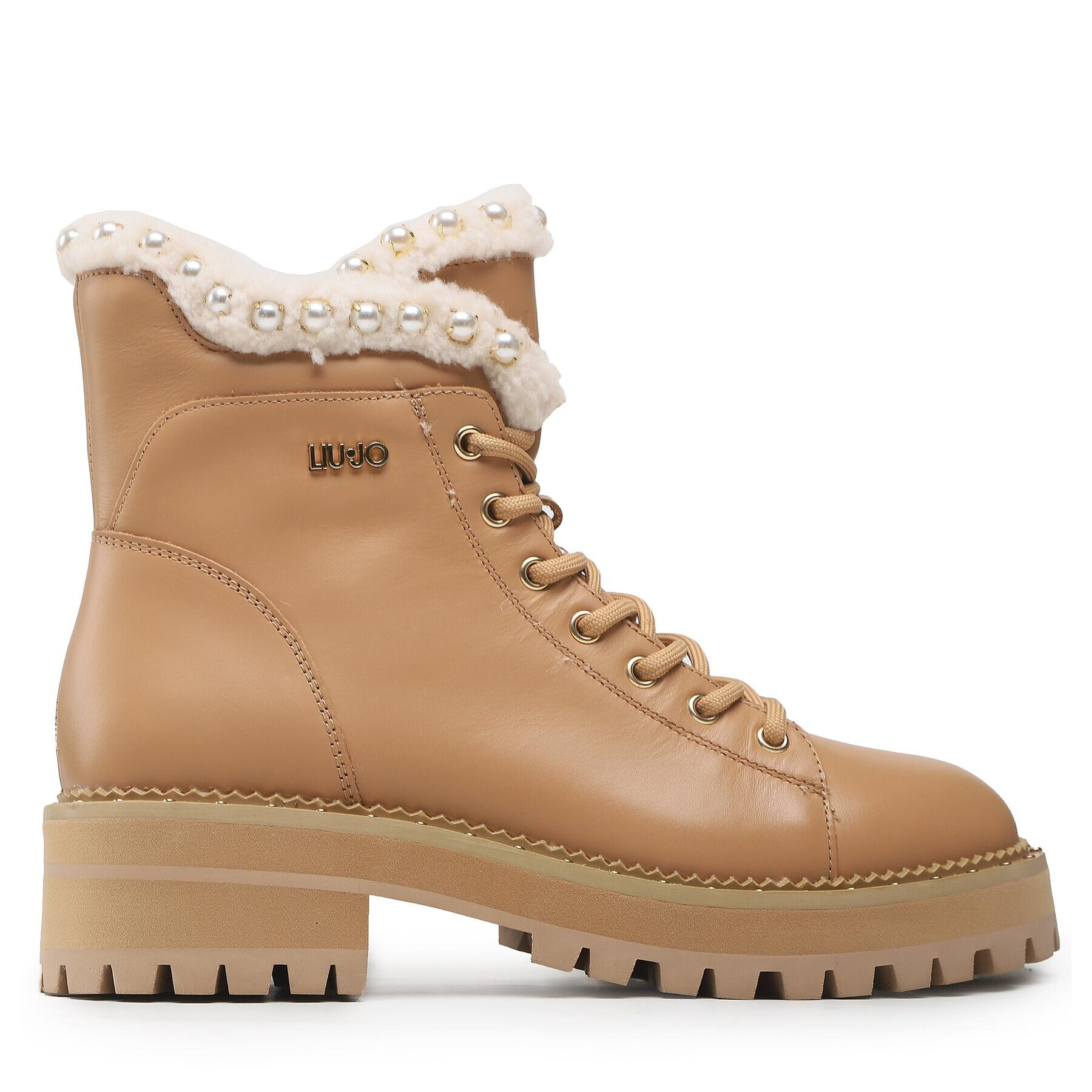 Liu Jo Боти Pink 207 SF2045 P0102 Кафяв - Pepit.bg