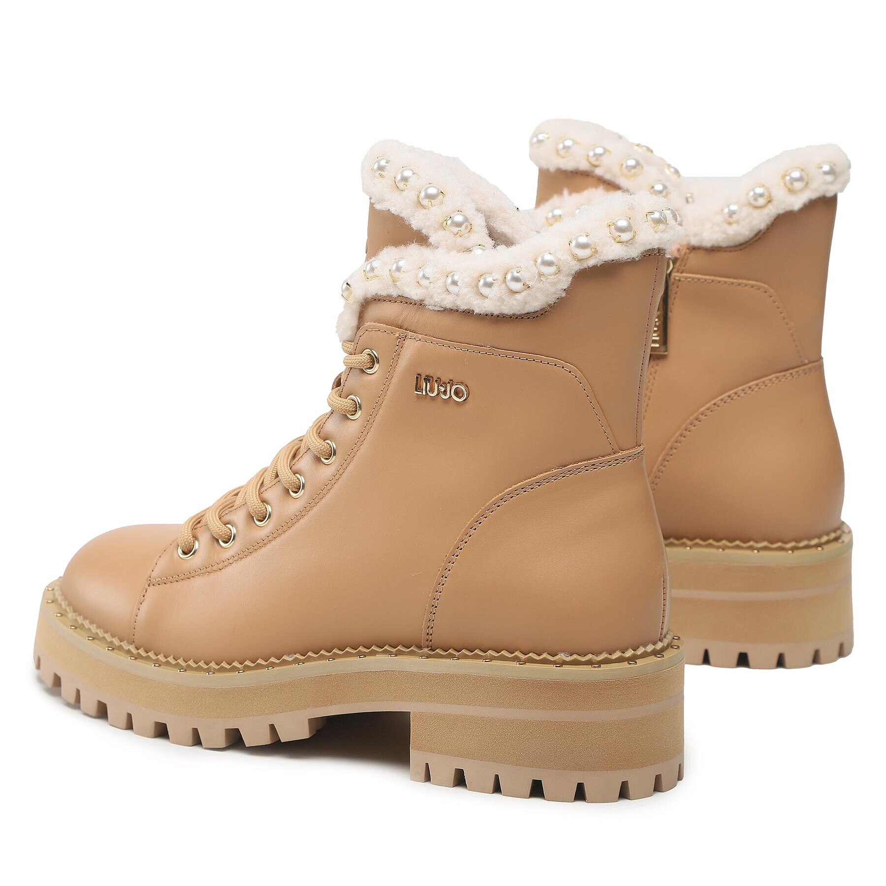 Liu Jo Боти Pink 207 SF2045 P0102 Кафяв - Pepit.bg