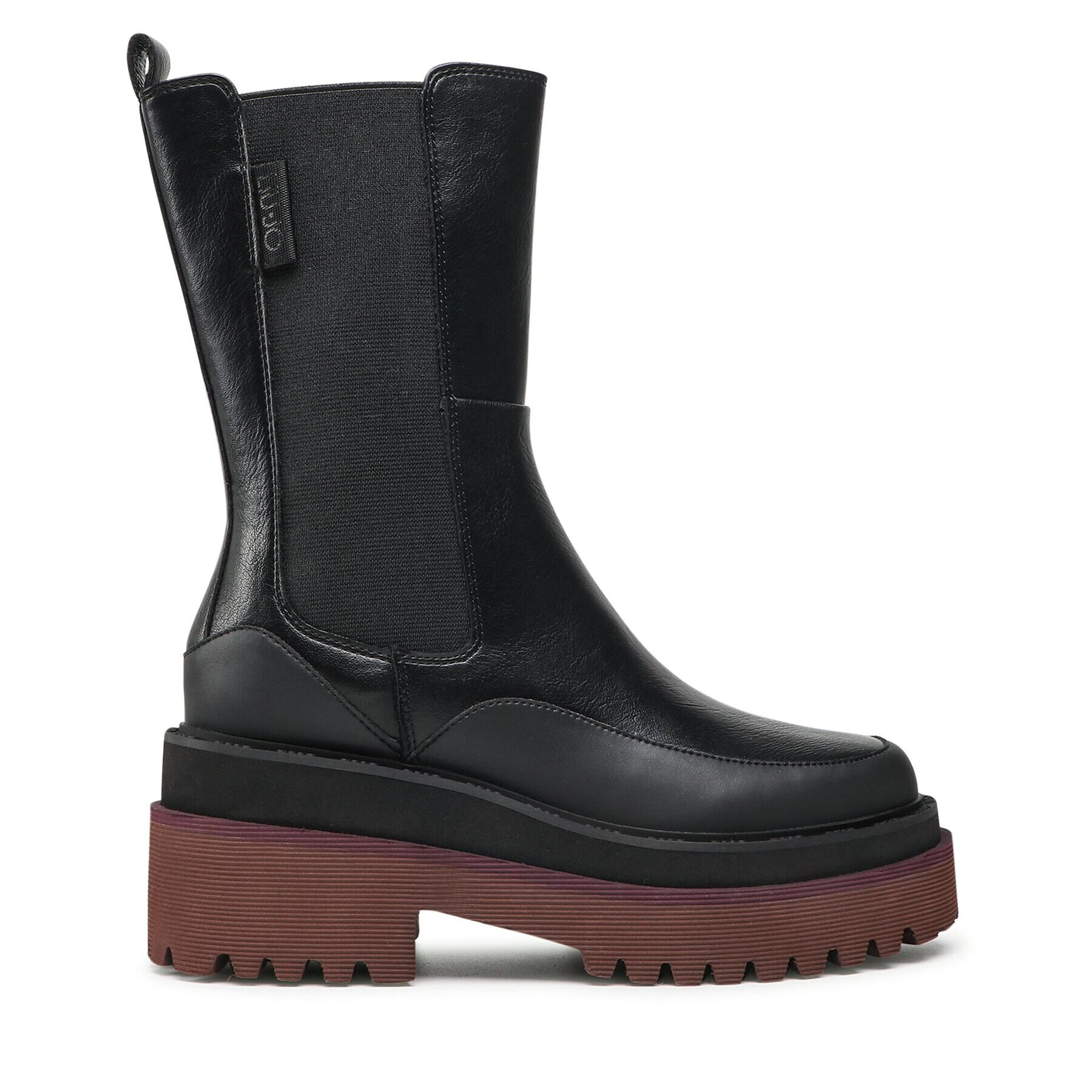 Liu Jo Боти Purple 10 Bootie SF1045 EX014 Черен - Pepit.bg