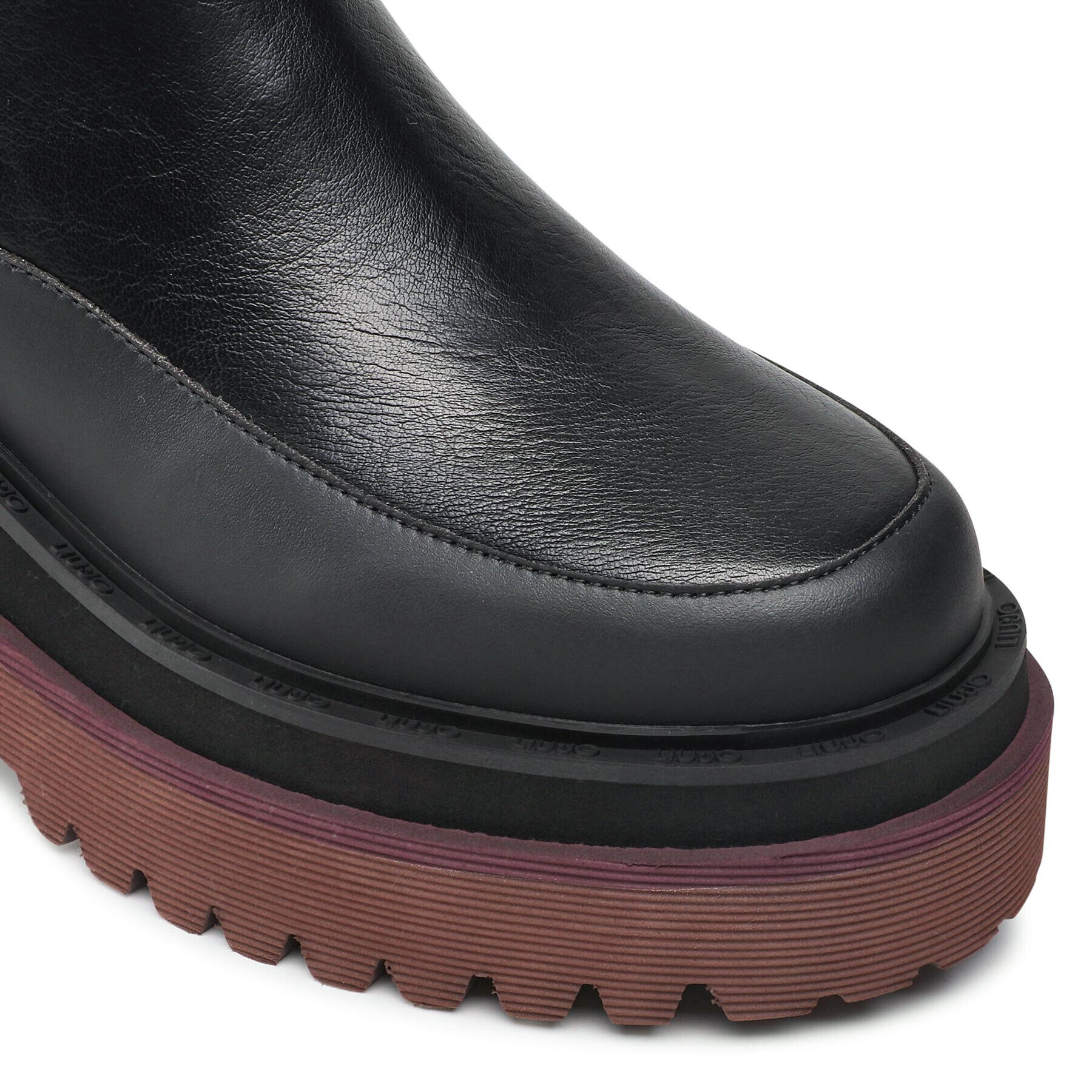 Liu Jo Боти Purple 10 Bootie SF1045 EX014 Черен - Pepit.bg