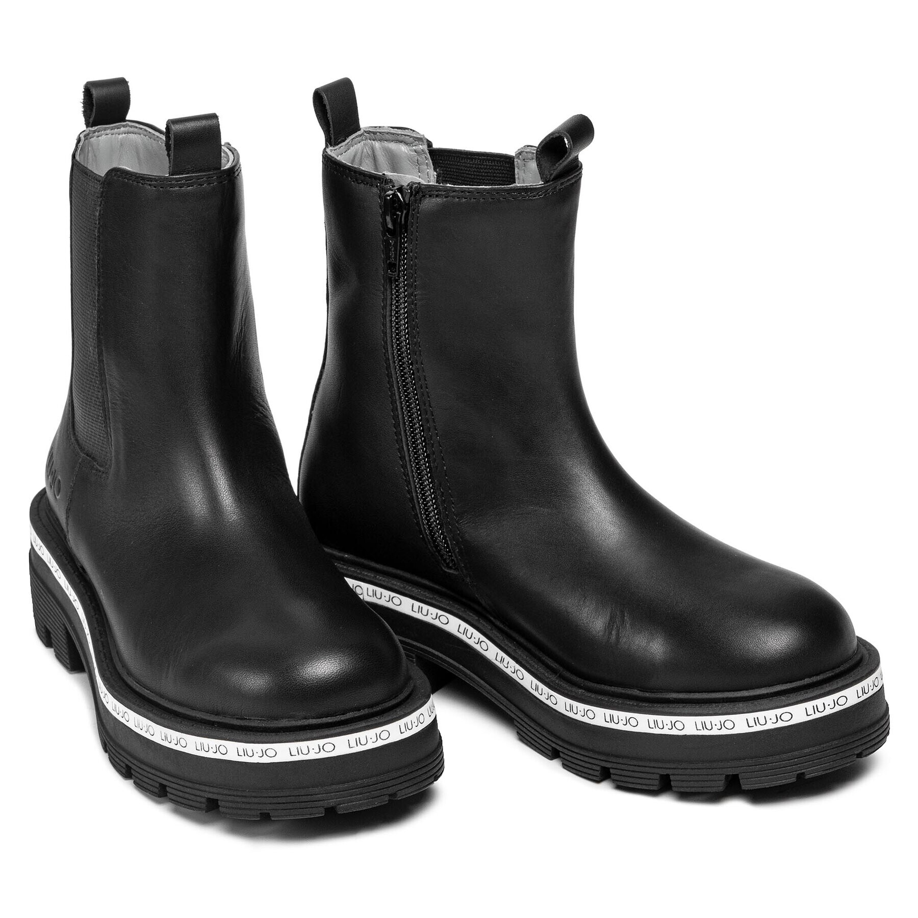Liu Jo Ботуши Tailor 116 4F1801 P0102 M Черен - Pepit.bg