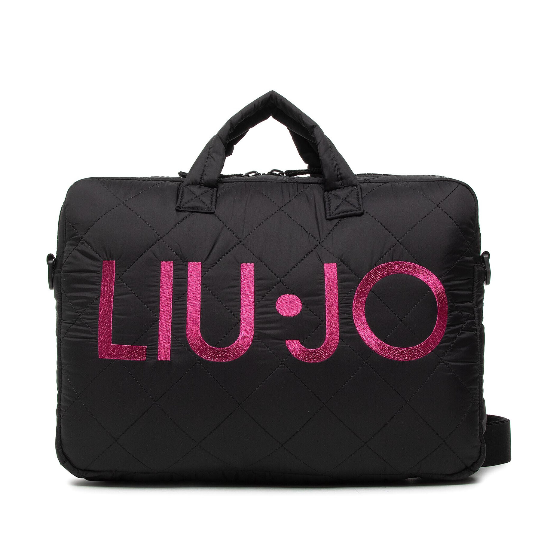 Liu Jo Чанта за лаптоп Ecs Pc Case Quuiled 2A2010 T0300 Черен - Pepit.bg