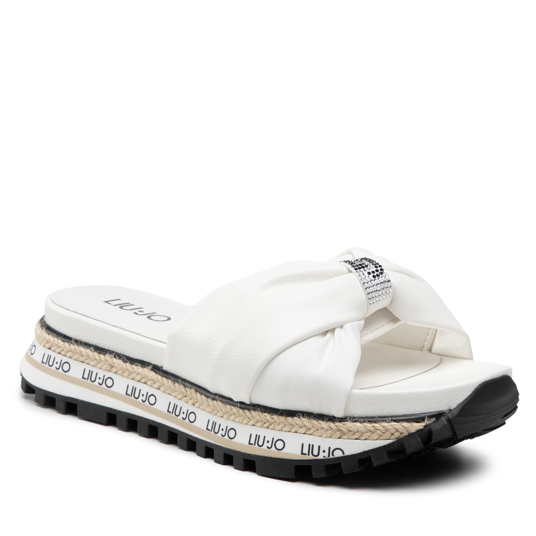 Liu Jo Чехли Wonder Sandal 38 4A2463 EX122 Бял - Pepit.bg