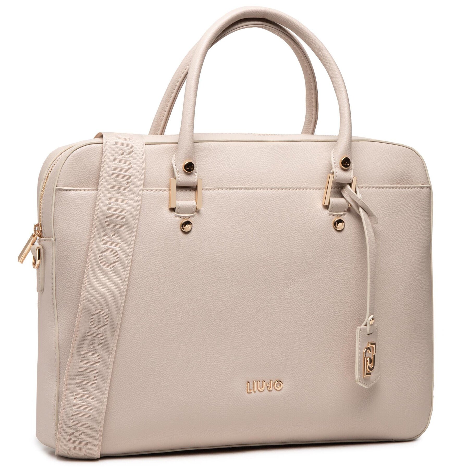 Liu Jo Дамска чанта Briefcase AA1186 E0017 Бежов - Pepit.bg