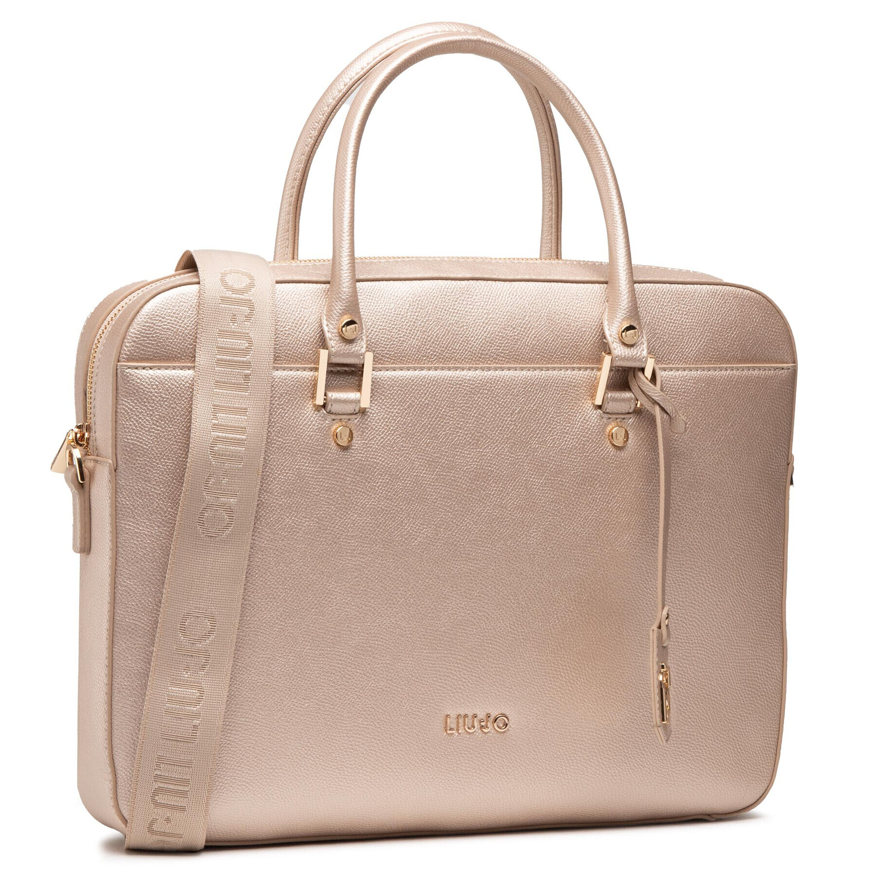 Liu Jo Дамска чанта Briefcase AA1186 E0017 Златист - Pepit.bg