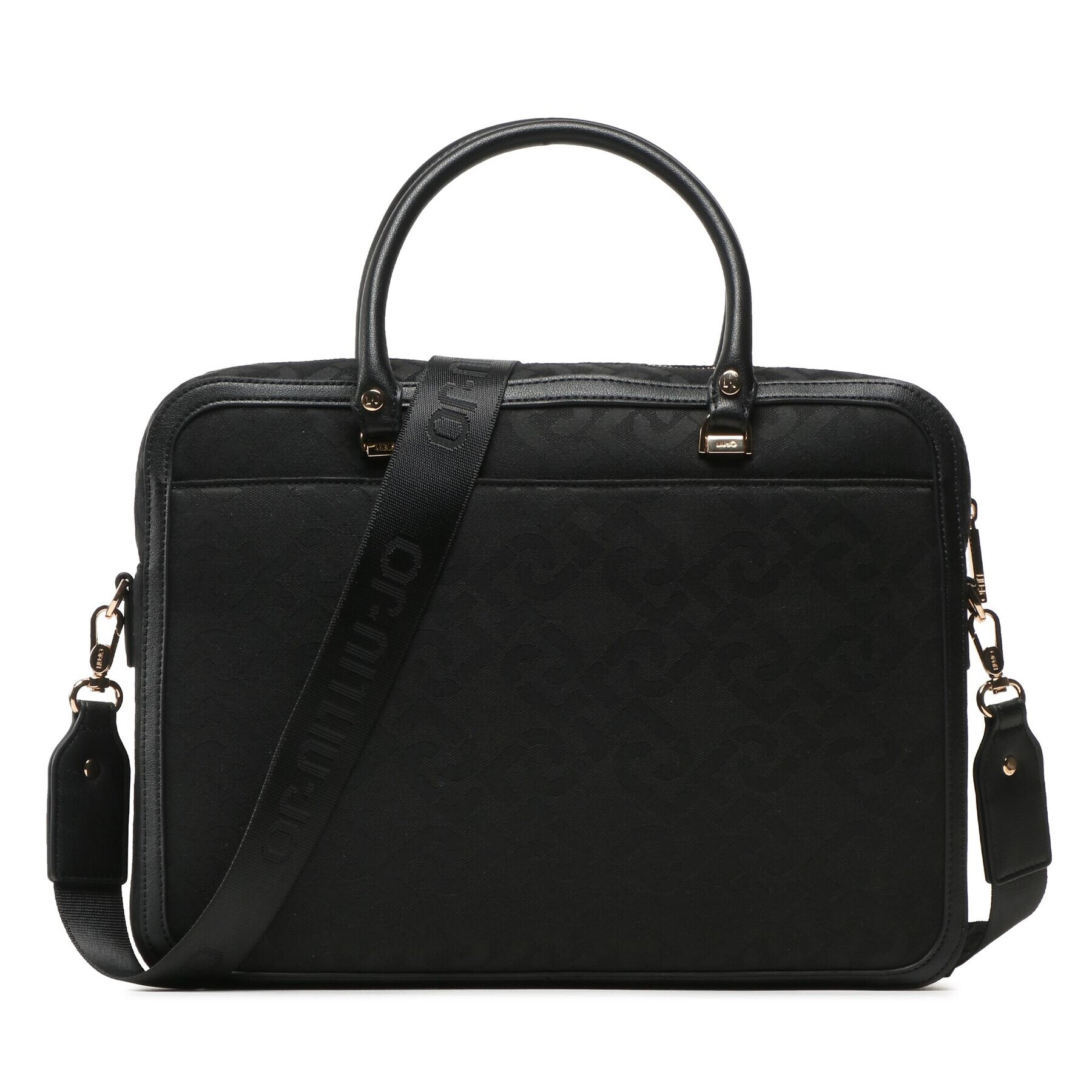 Liu Jo Дамска чанта Briefcase AA3252 T6438 Черен - Pepit.bg