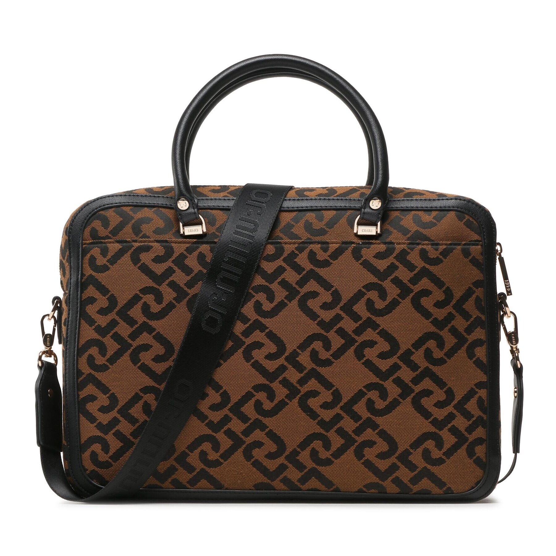 Liu Jo Дамска чанта Briefcase AA3252 T6438 Кафяв - Pepit.bg