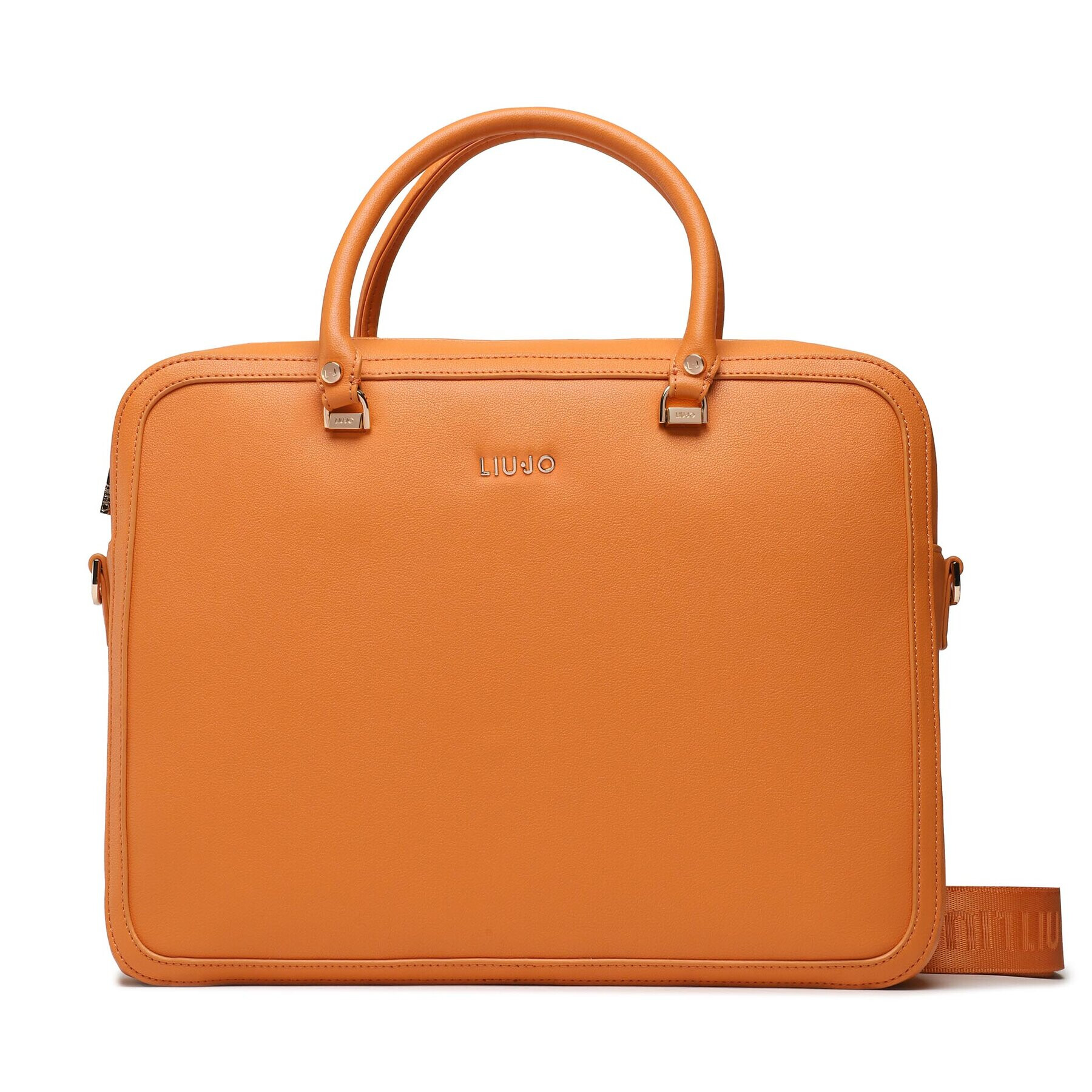 Liu Jo Дамска чанта Ecs Briefcase AA3252 E0037 Оранжев - Pepit.bg