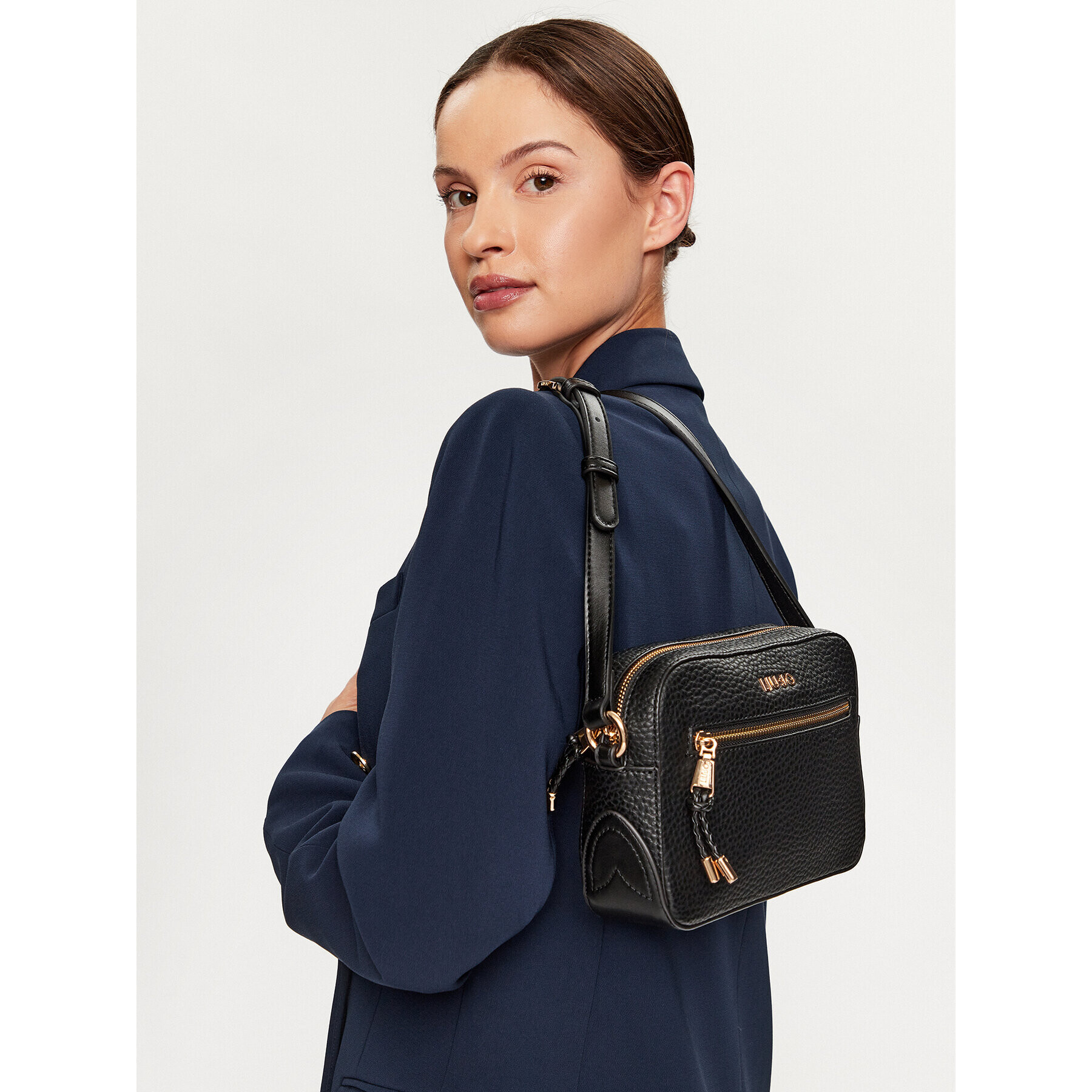 Liu Jo Дамска чанта Ecs M Camera Case AF3164 E0161 Черен - Pepit.bg