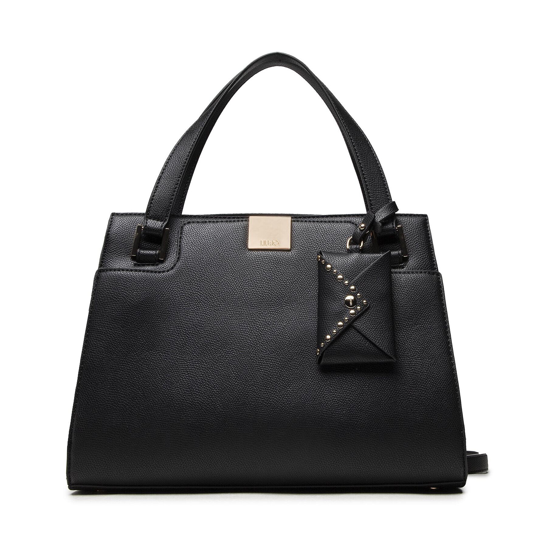 Liu Jo Дамска чанта Ecs M Satchel NF1034 E0087 Черен - Pepit.bg