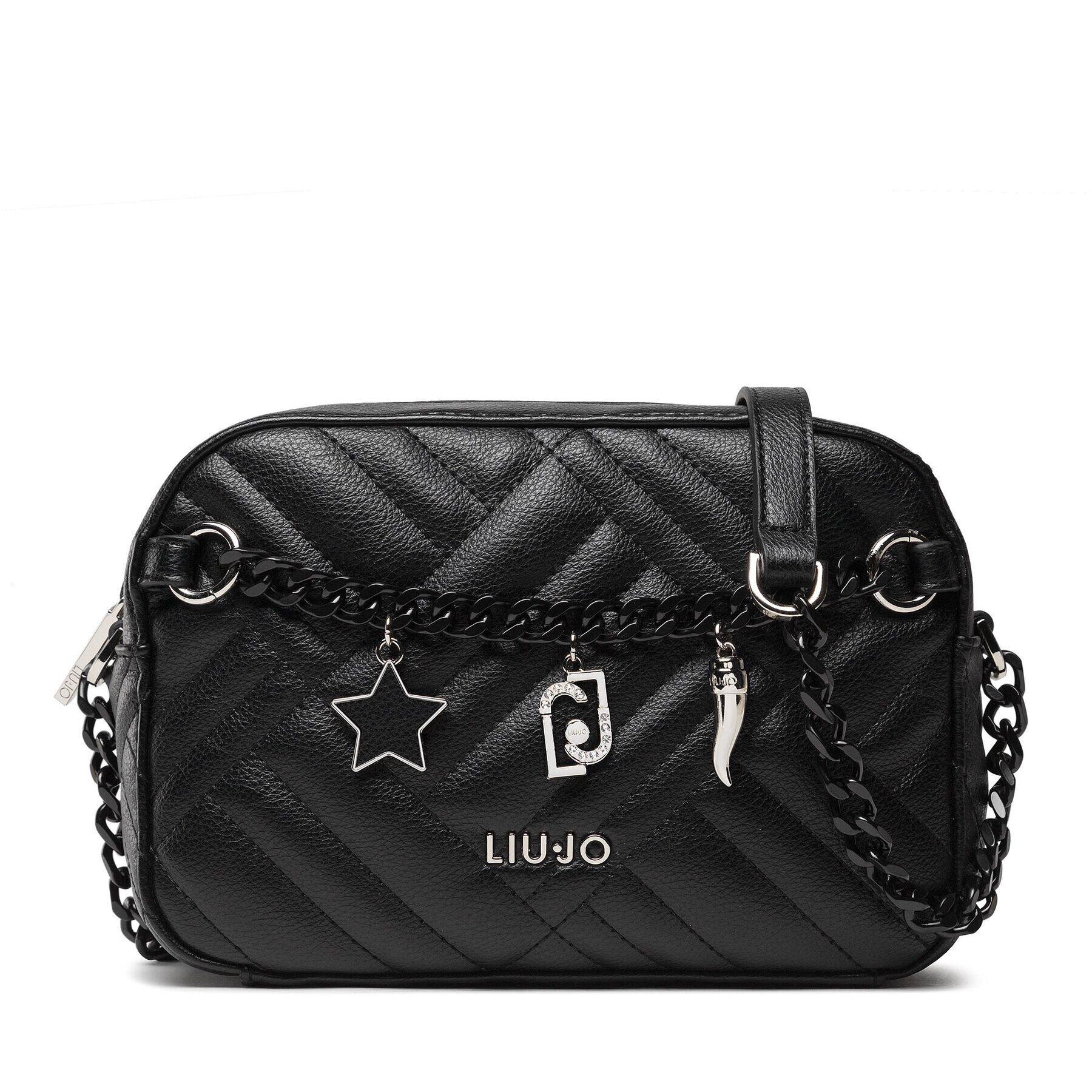 Liu Jo Дамска чанта Ecs S Crossbody AA2003 E0426 Черен - Pepit.bg