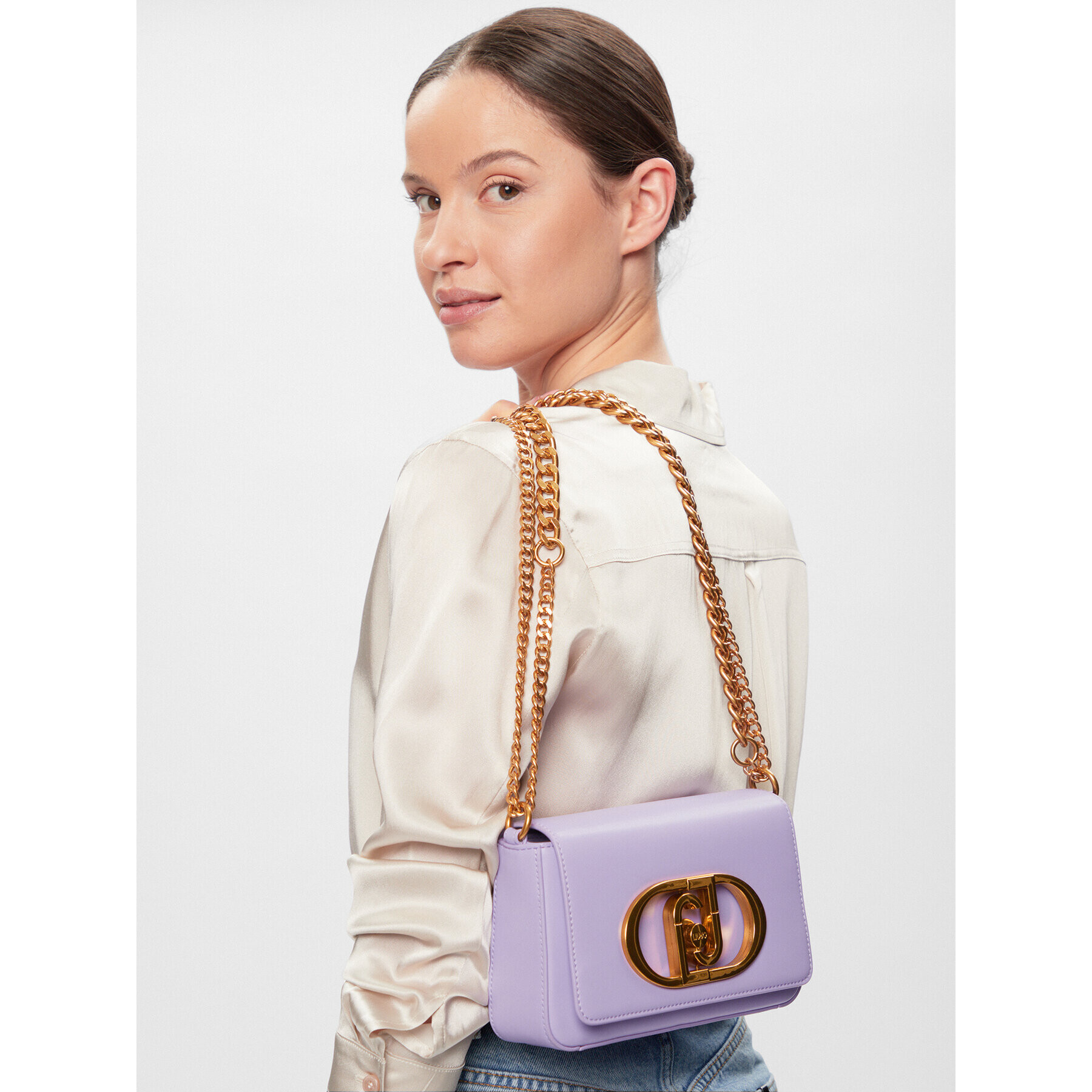 Liu Jo Дамска чанта Ecs S Crossbody AA4270 E0132 Виолетов - Pepit.bg