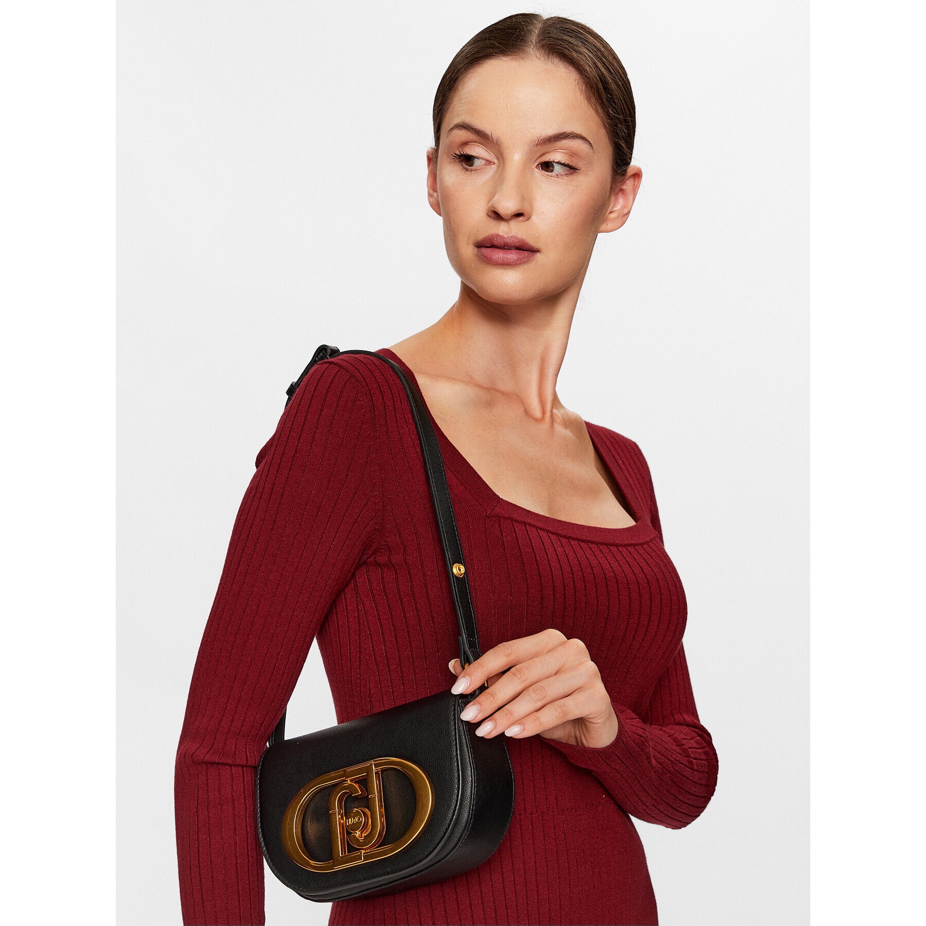 Liu Jo Дамска чанта Ecs S Crossbody AF3211 E0027 Черен - Pepit.bg