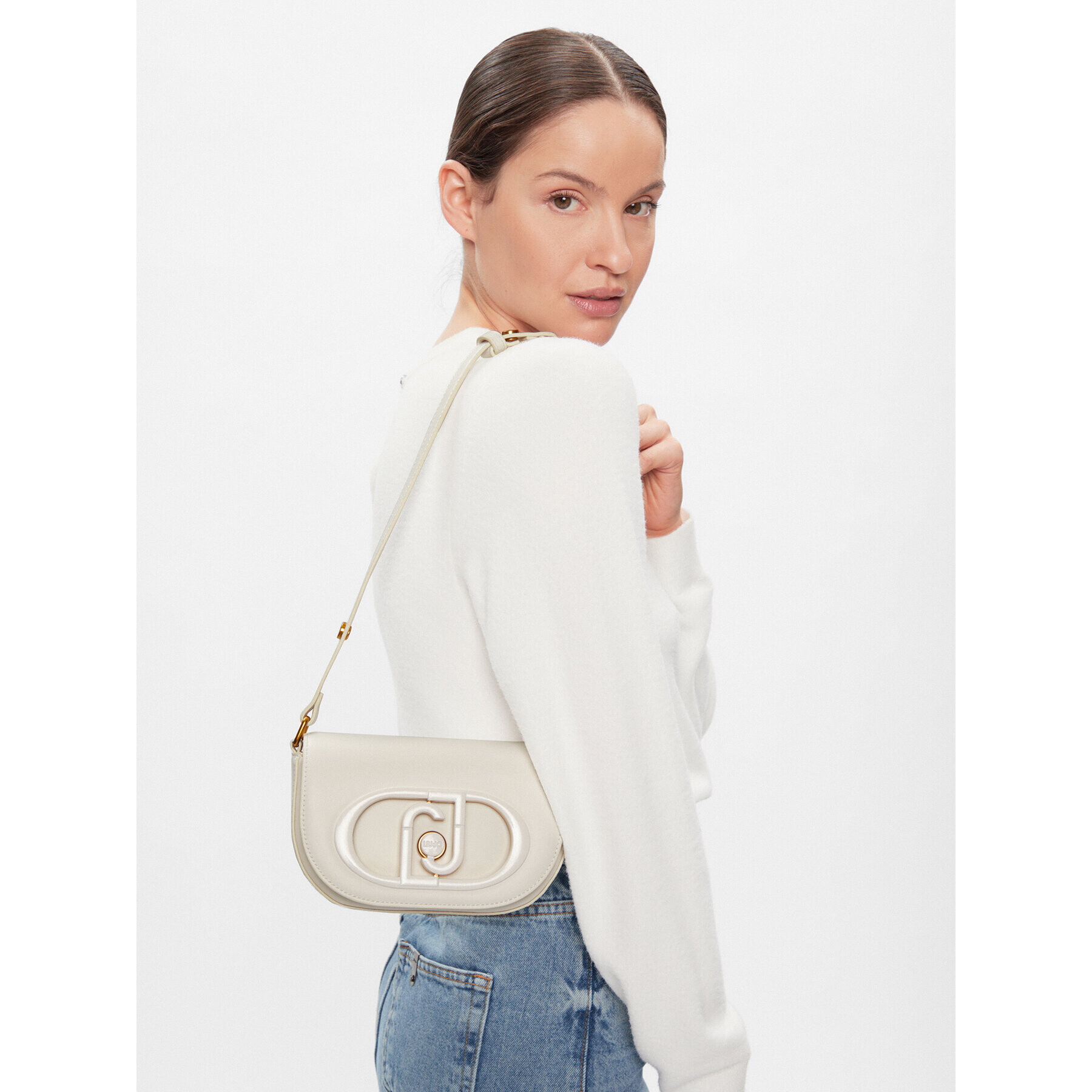 Liu Jo Дамска чанта Ecs S Crossbody Deuzia AA4144 E0003 Бял - Pepit.bg