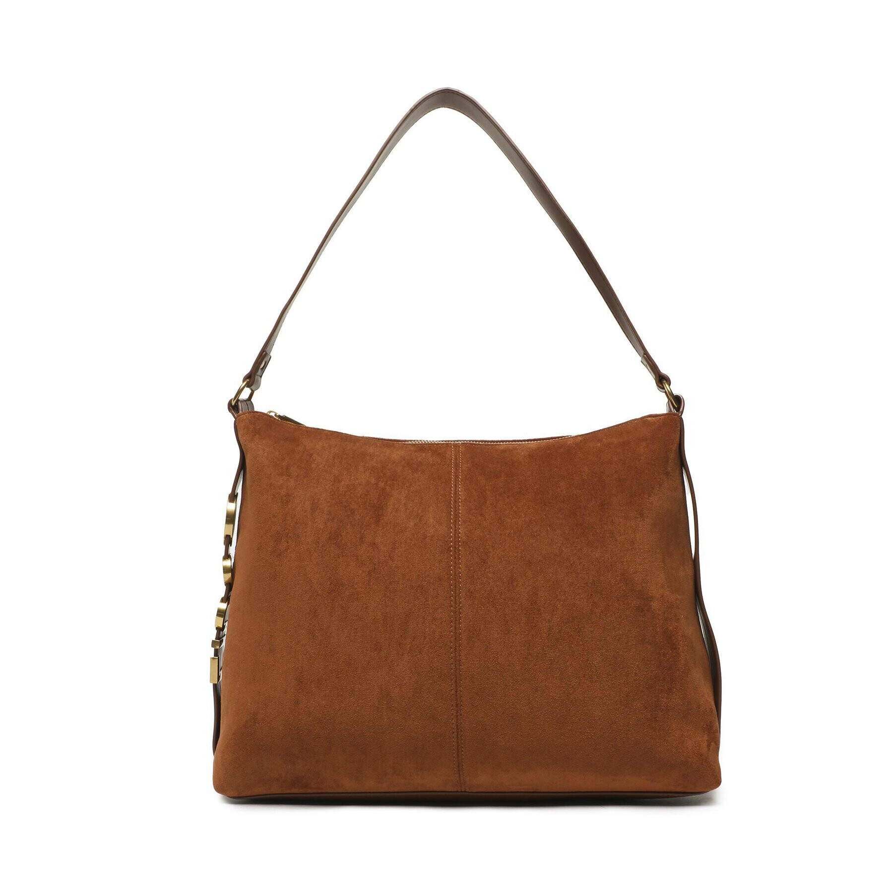 Liu Jo Дамска чанта L Hobo AA3239 E0468 Кафяв - Pepit.bg
