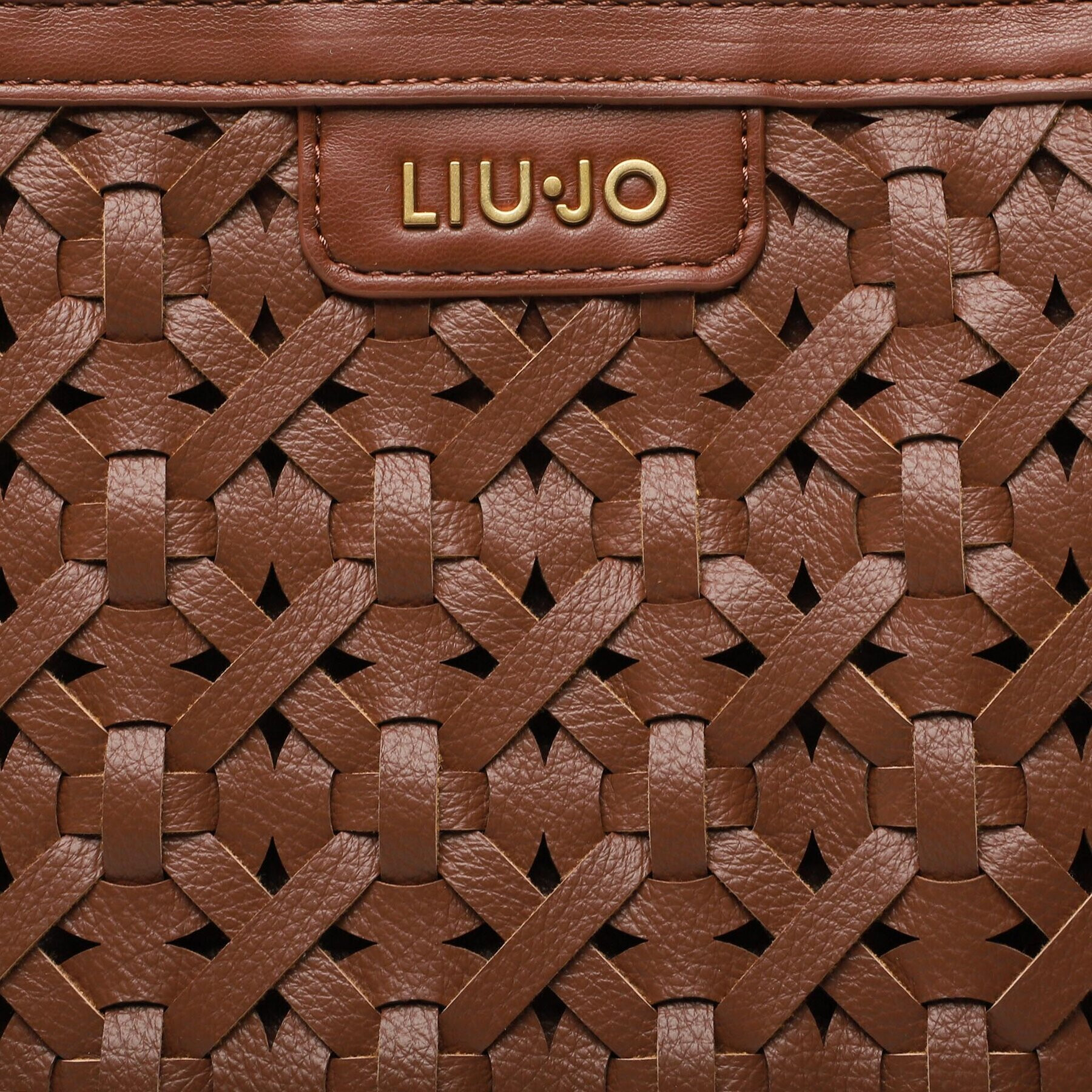 Liu Jo Дамска чанта L Tote AA3250 E0513 Кафяв - Pepit.bg