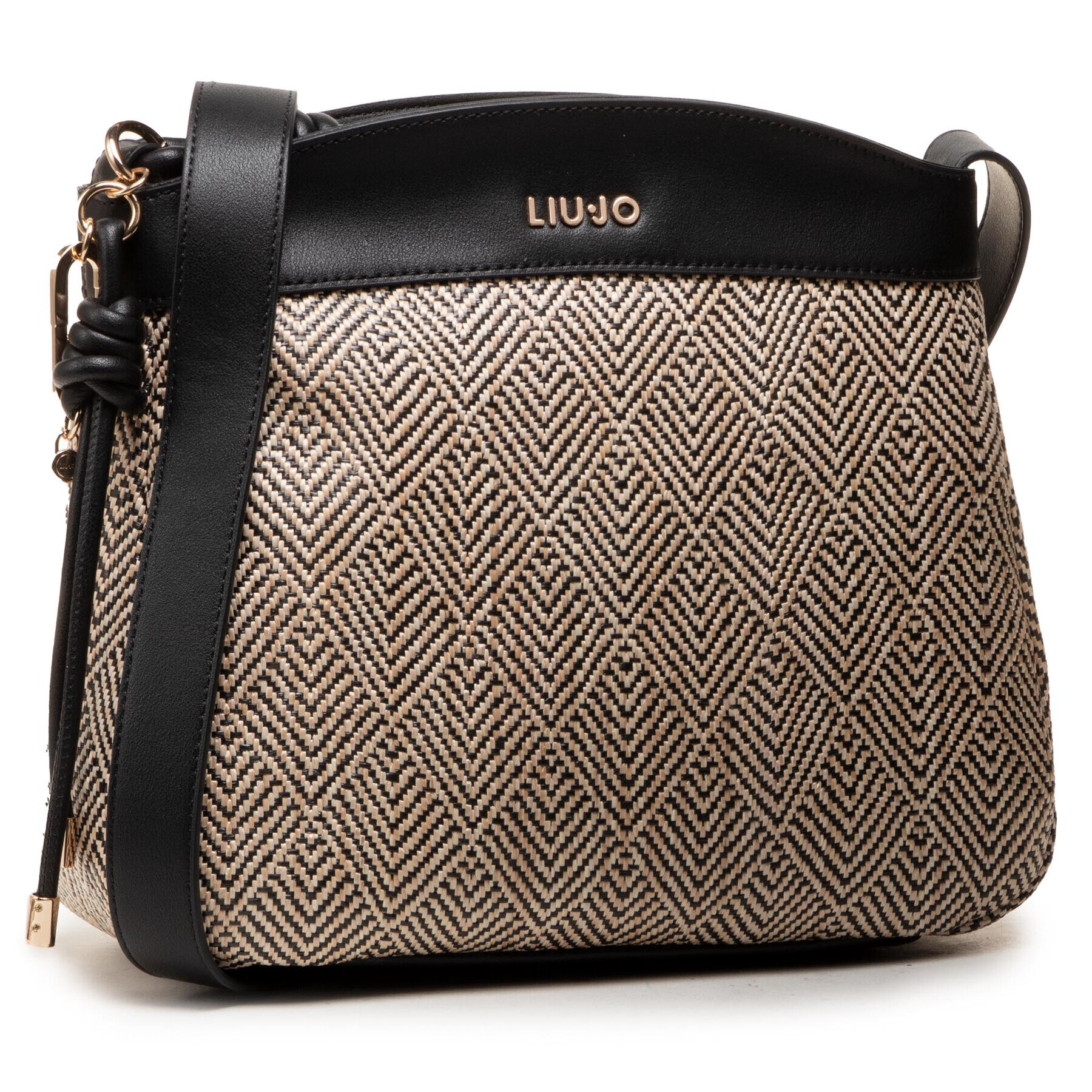 Liu Jo Дамска чанта M Crossbody Paziente AA1300 T7034 Черен - Pepit.bg