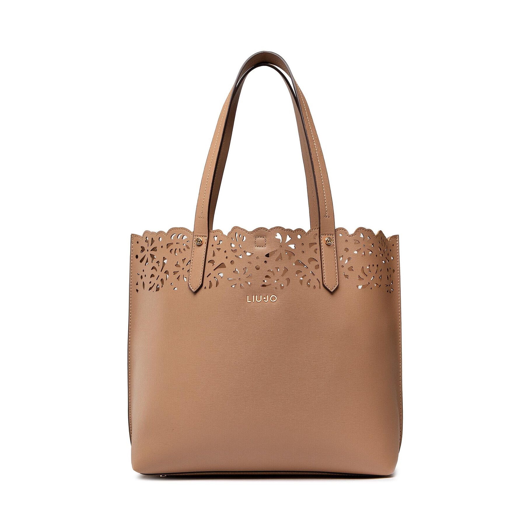 Liu Jo Дамска чанта M Tote NA2095 E0003 Кафяв - Pepit.bg