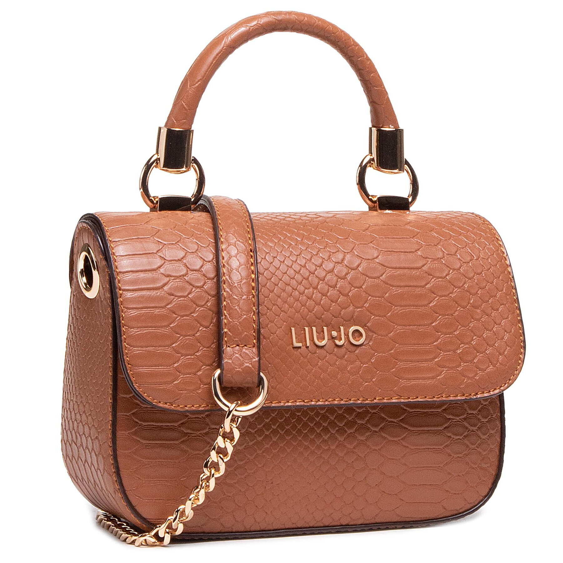 Liu Jo Дамска чанта S Crossbody AA1175 E0018 Кафяв - Pepit.bg