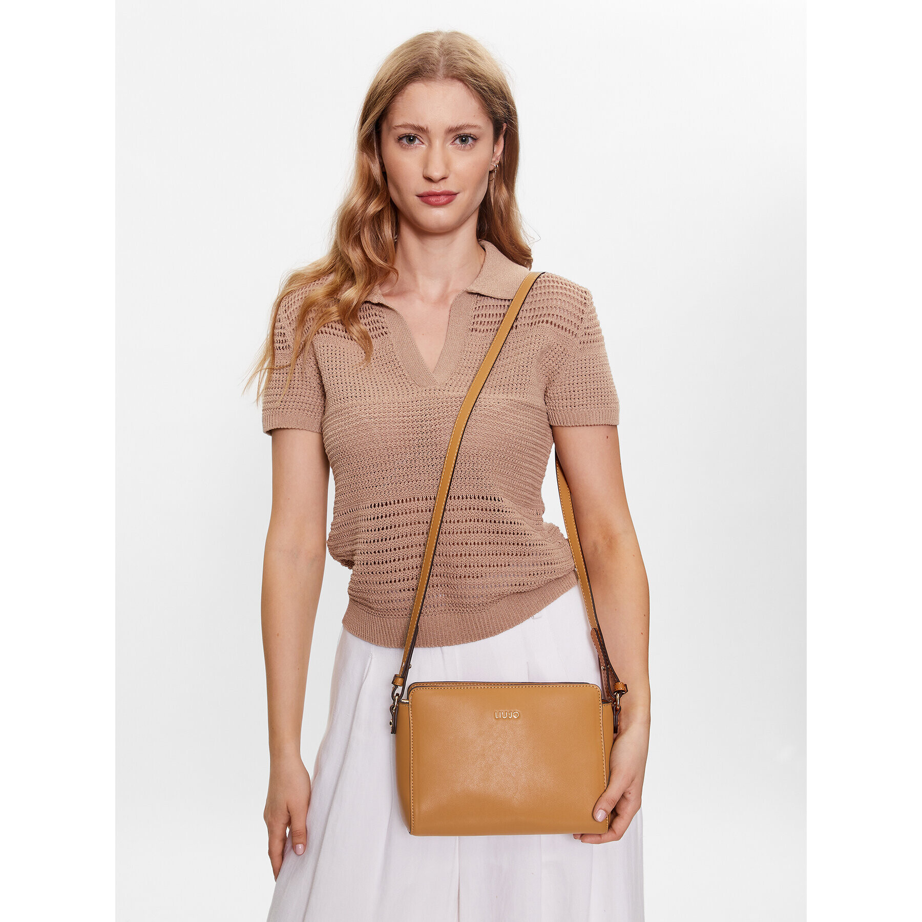 Liu Jo Дамска чанта S Crossbody AA3247 E0013 Кафяв - Pepit.bg